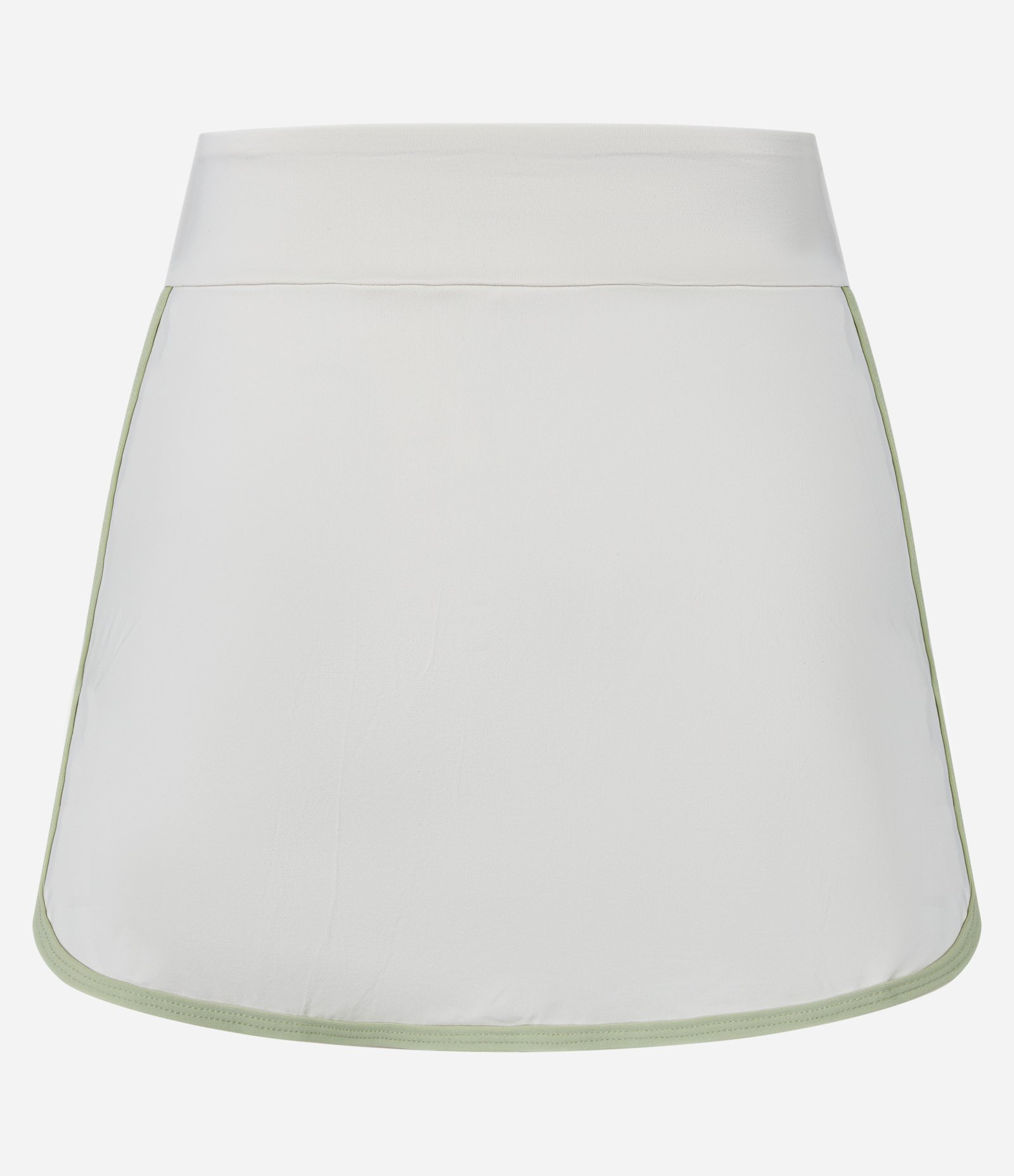 Short Saia Esportivo com Cós Elástico e Lateral Contrastante Branco 7