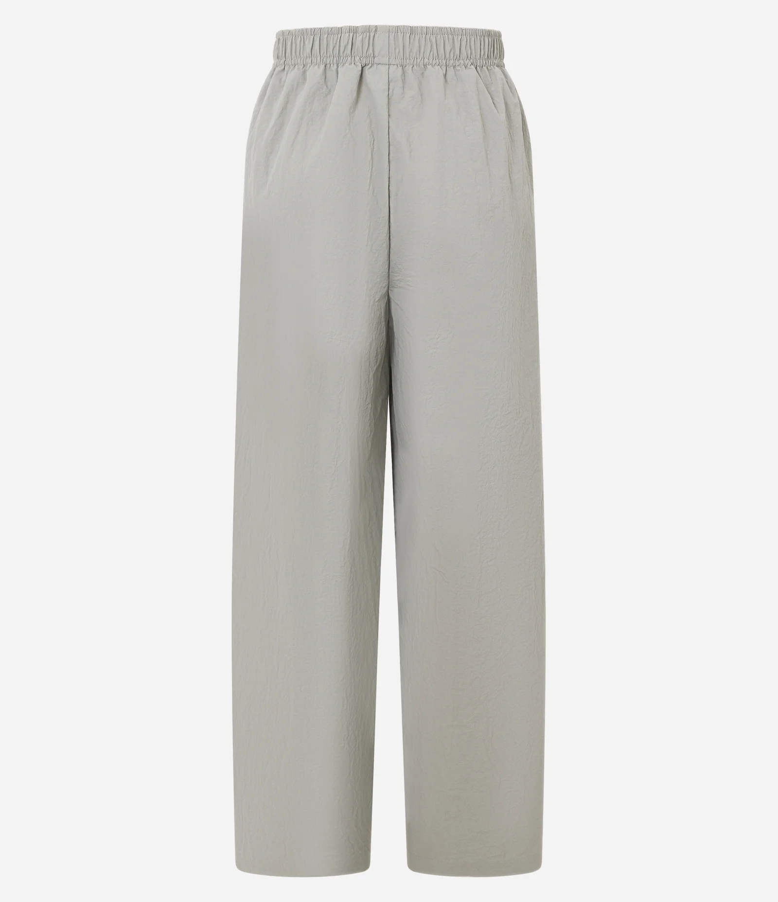 Calça Balloon Esportiva em Poliamida com Recortes e Bolsos Cinza 6