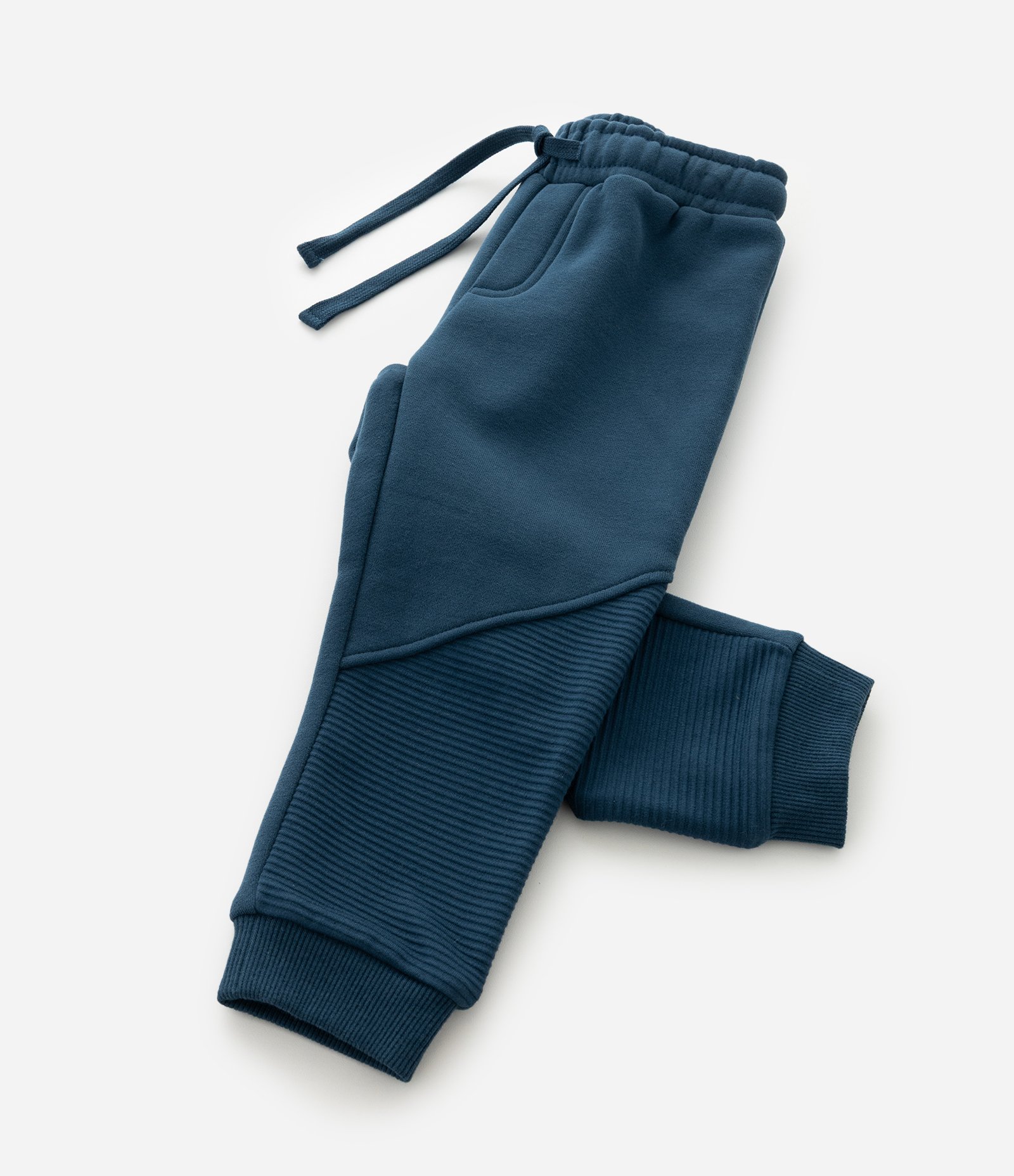 Conjunto Infantil em Moletom com Lettering e Calça – Tam 1 a 5/6 Anos Verde/Azul 8