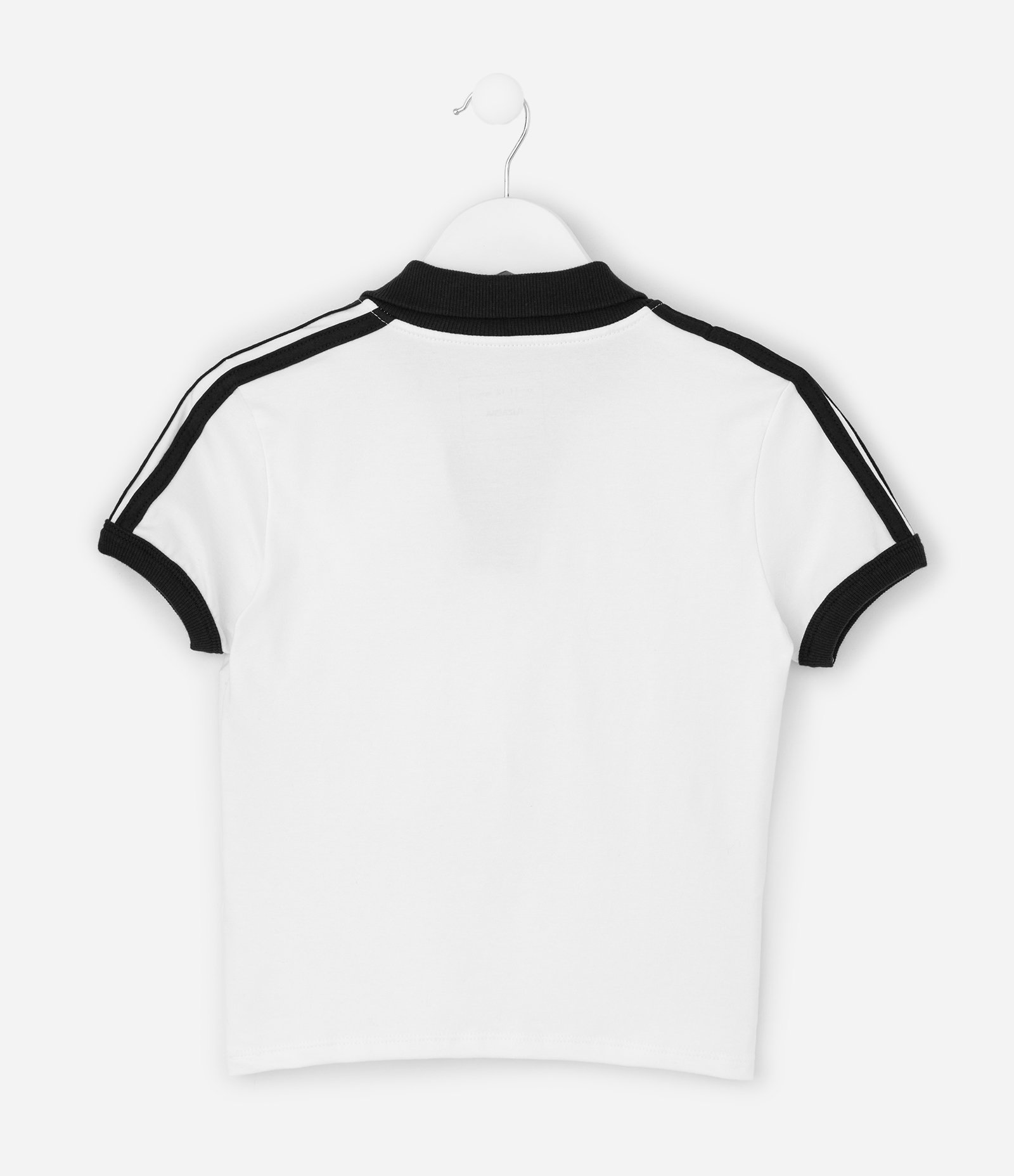 Blusa Infantil Baby Tee com Estampa College – Tam 5 a 14 Anos Branco 3