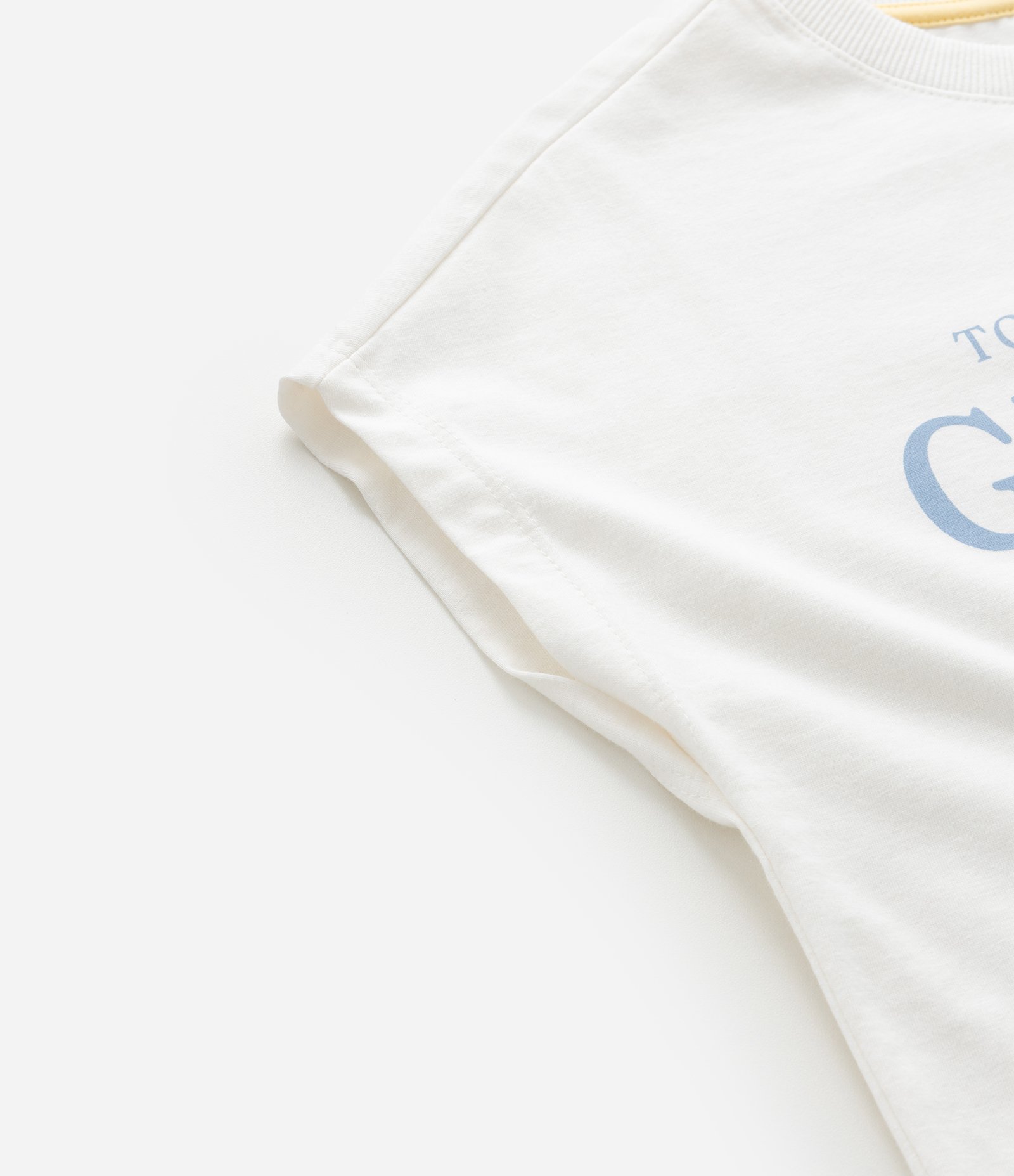 Camiseta Infantil Boxy com Estampa Sunshine - Tam 7 a 14 Anos Branco 5