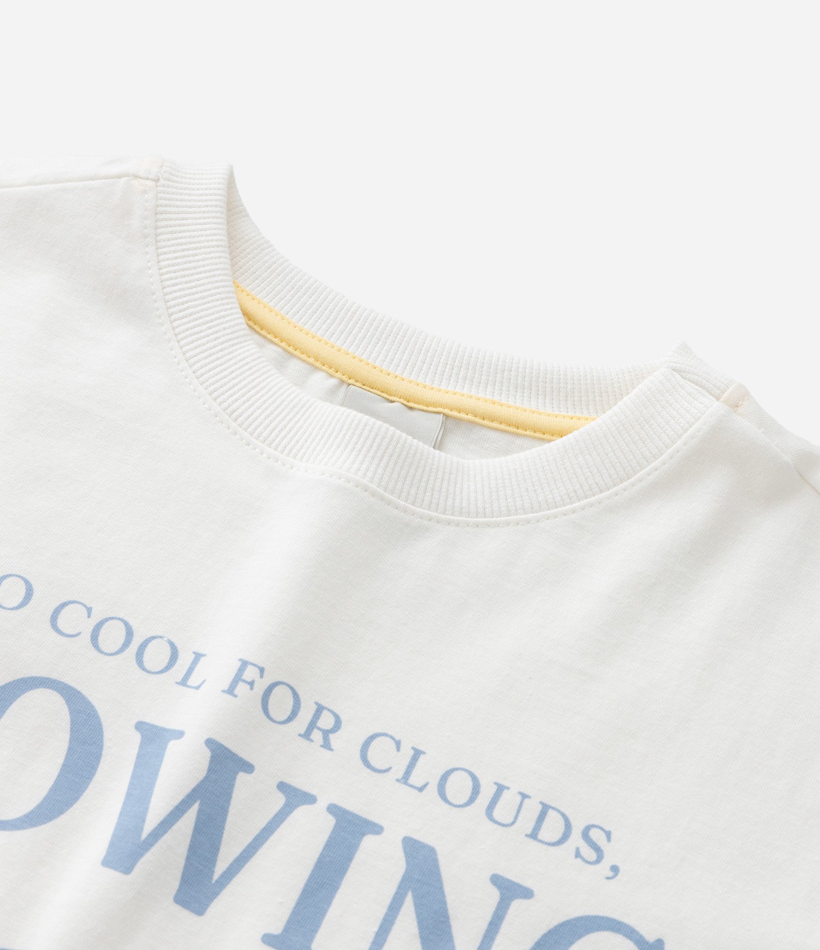 Camiseta Infantil Boxy com Estampa Sunshine - Tam 7 a 14 Anos Branco 6