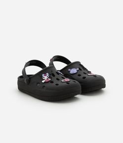 Sandália Babuche Infantil com Patch Kuromi - Tam 28 a 35