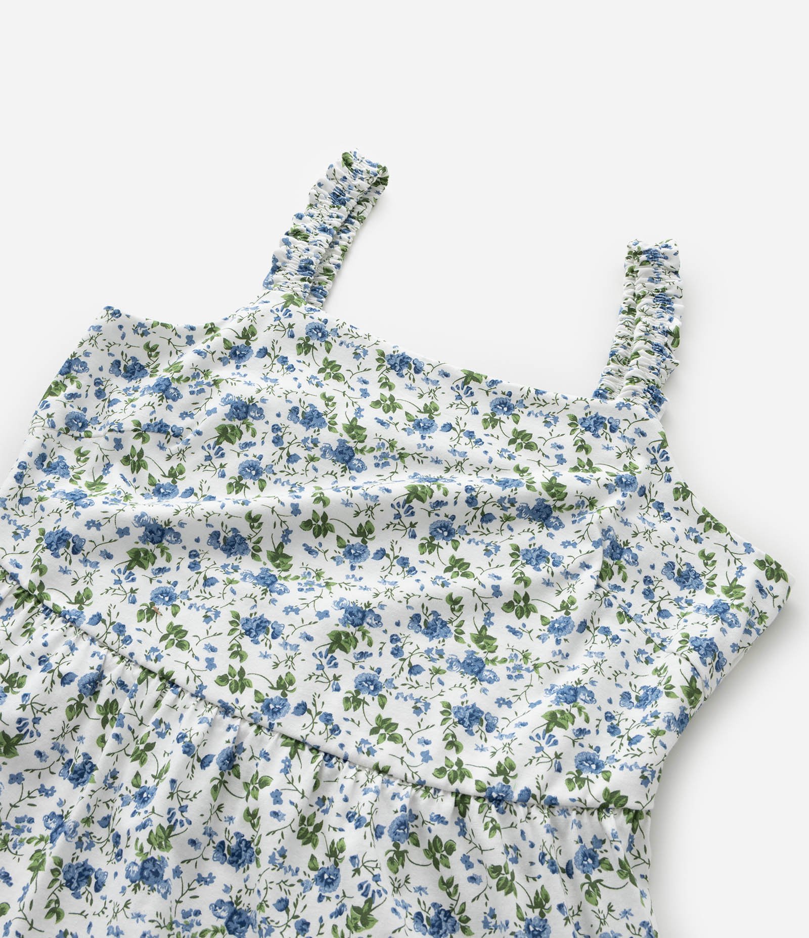 Vestido Curto em Algodão com Estampa Floral Liberty Curve & Plus Size Branco 7