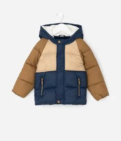 Jaqueta Infantil Raglan com Capuz Forrado – Tam 1 a 5/6 Anos