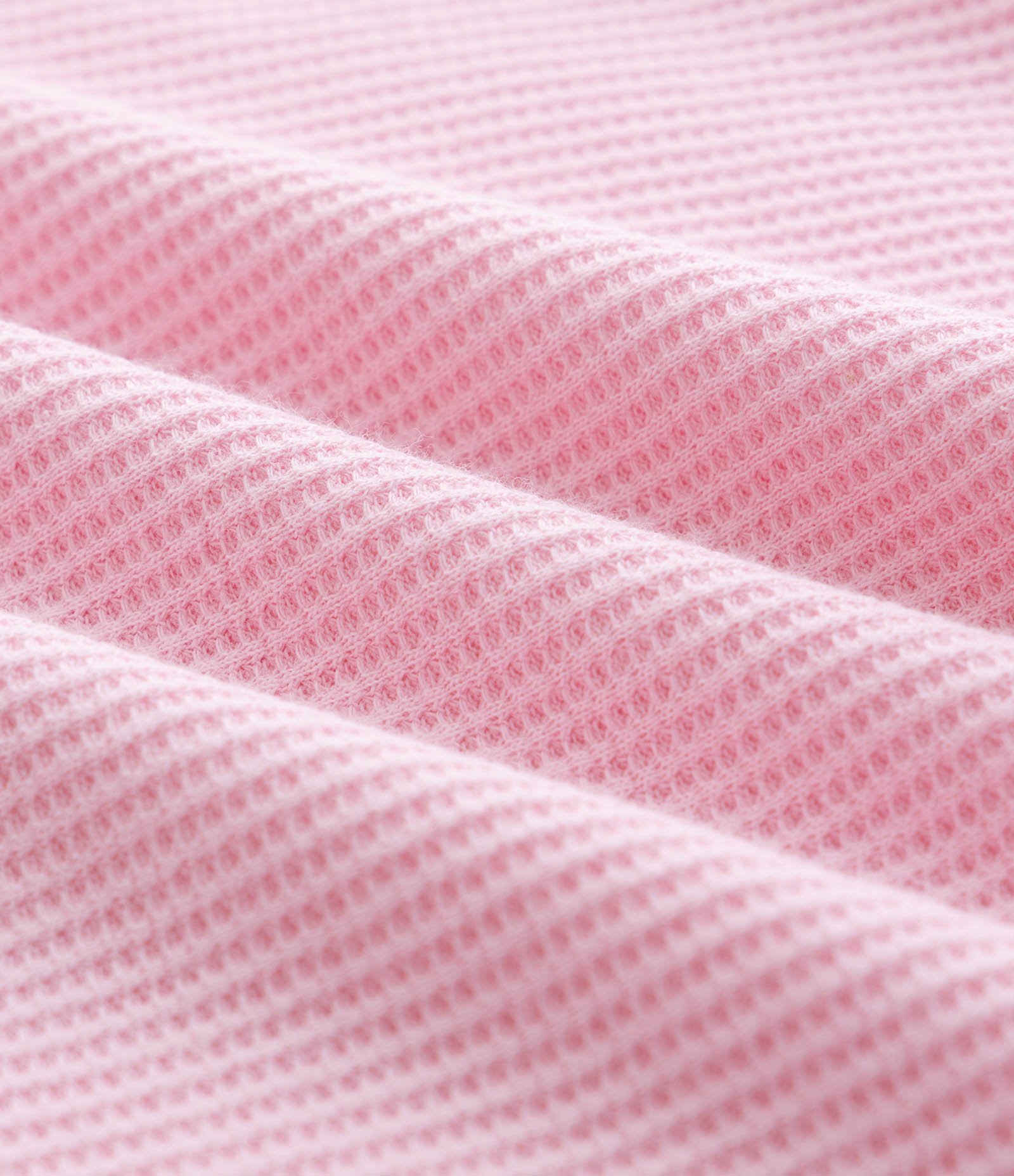 Vestido Infantil em Malha Waffle com Manga Curta – Tam 1 a 5/6 Anos Rosa 3