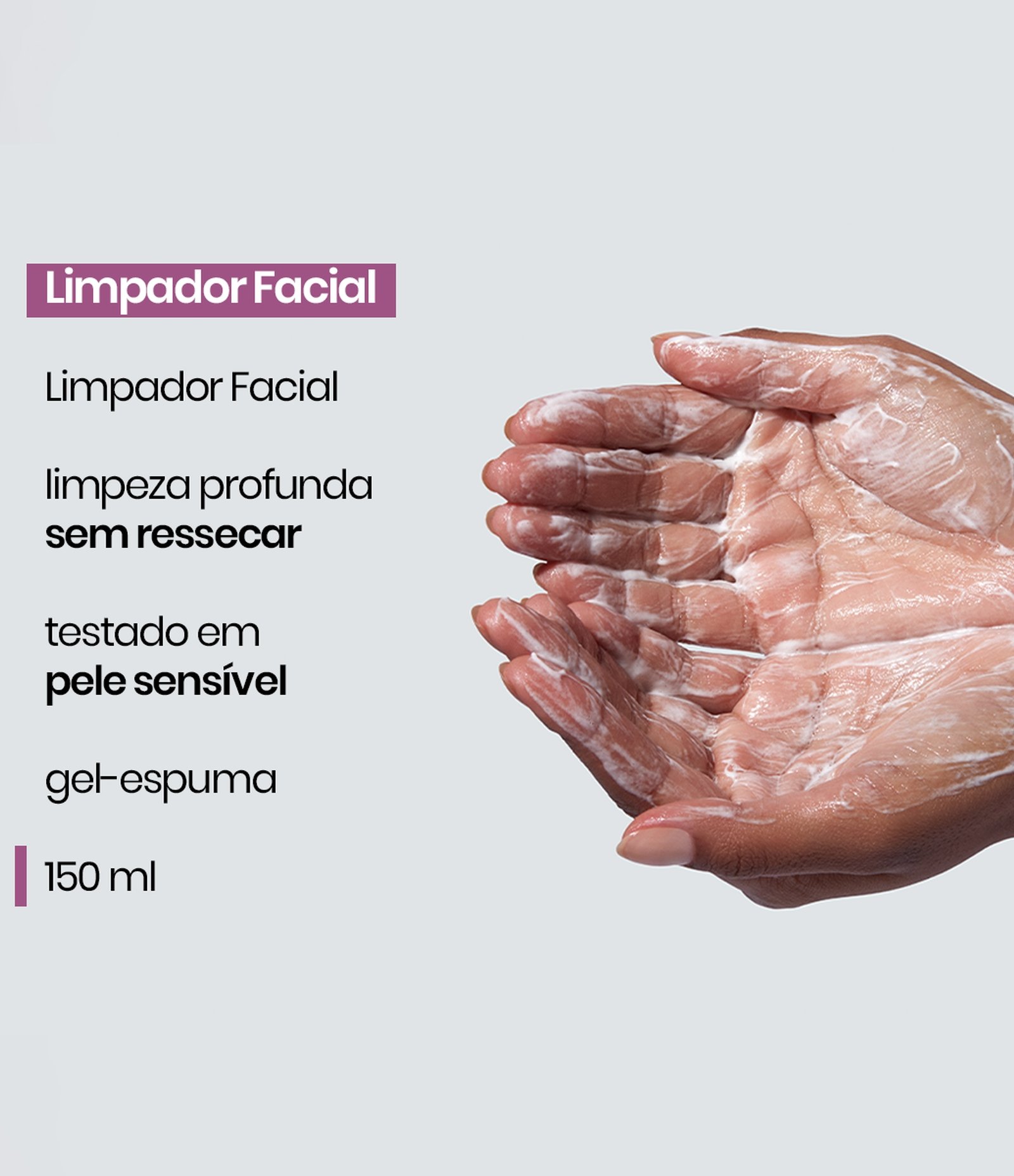 Limpador Facial Sallve 150ml 2