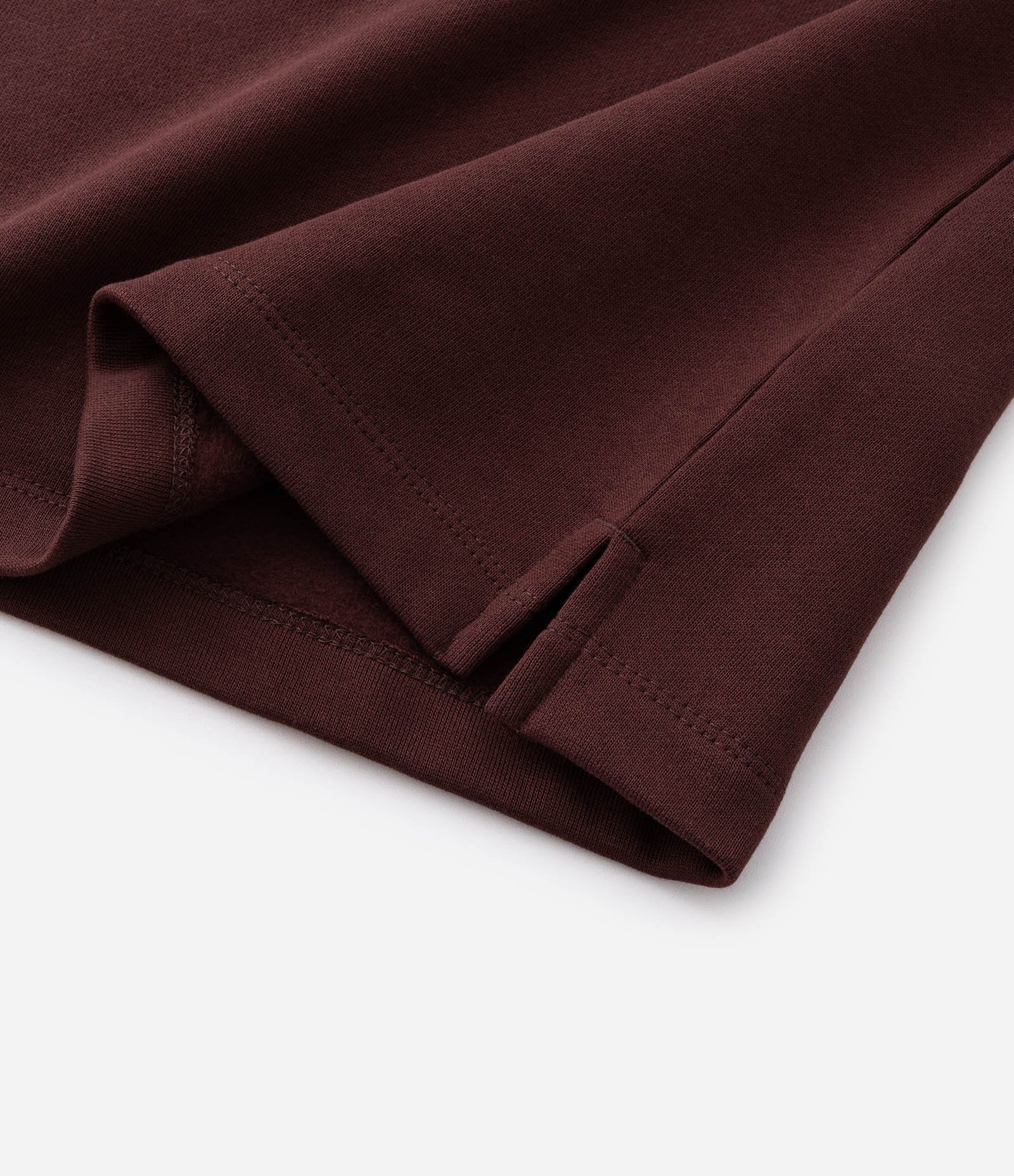 Casaco Moletom com Gola Polo Estampa Bloco de Cor Marrom 6