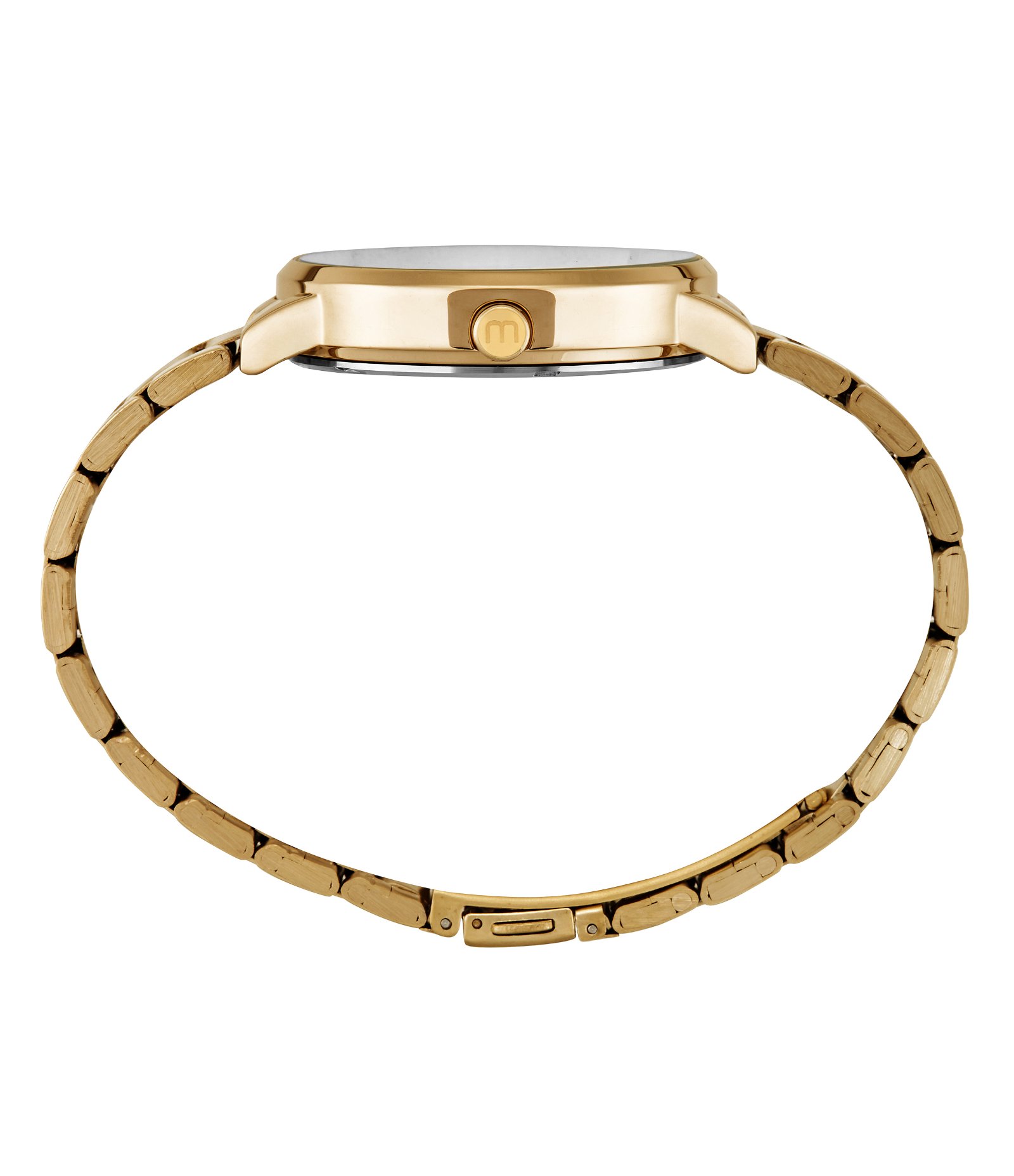 Relógio Analógico Aço Feminino Mondaine Dourado 2