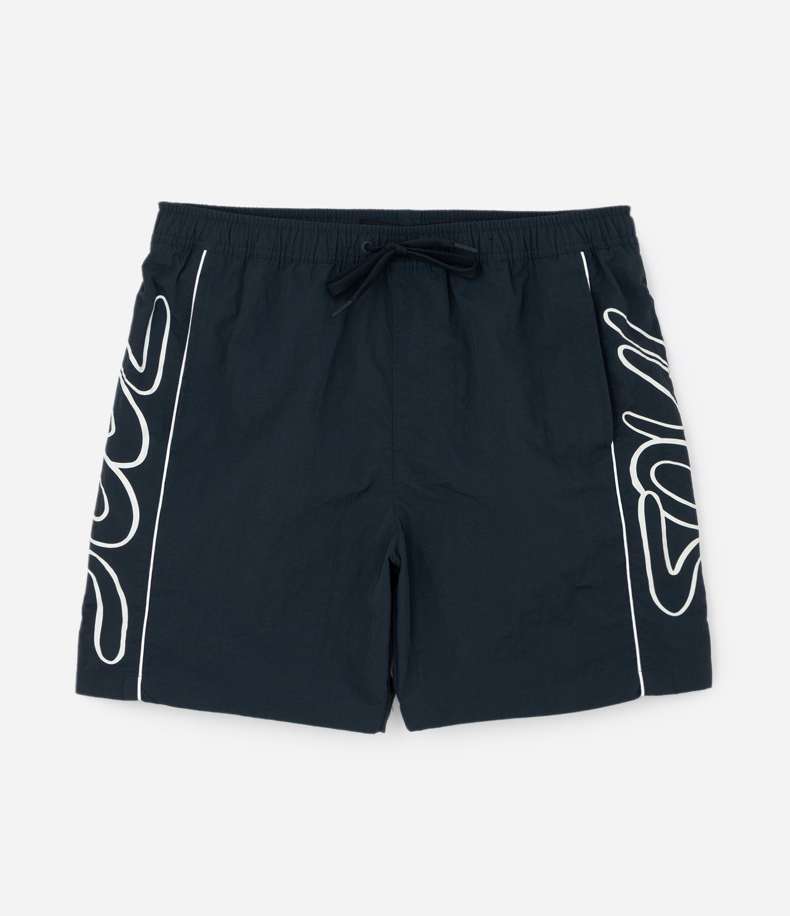 Bermuda em Poliamida com Estampa na Lateral Soul Azul 4