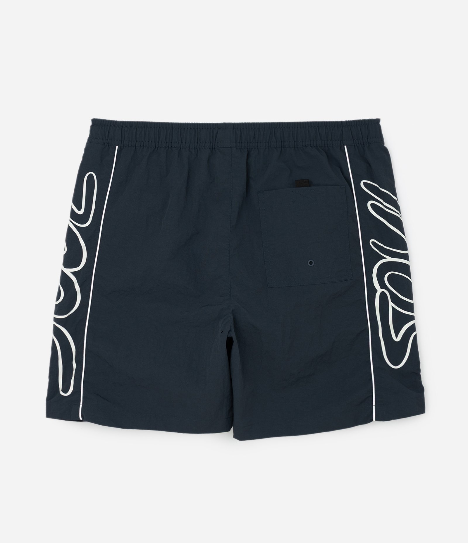 Bermuda em Poliamida com Estampa na Lateral Soul Azul 5