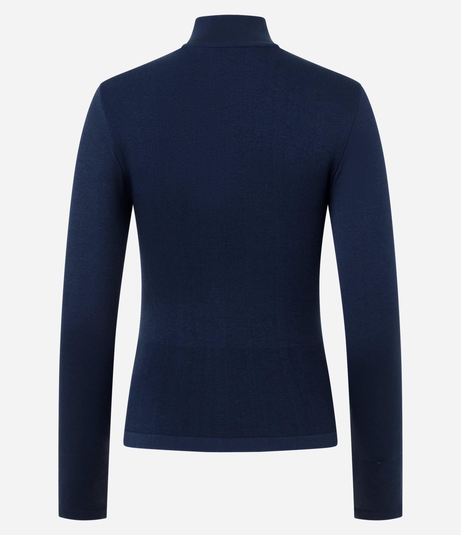 Jaqueta Esportiva Seamless com Golinha Alta Azul 5