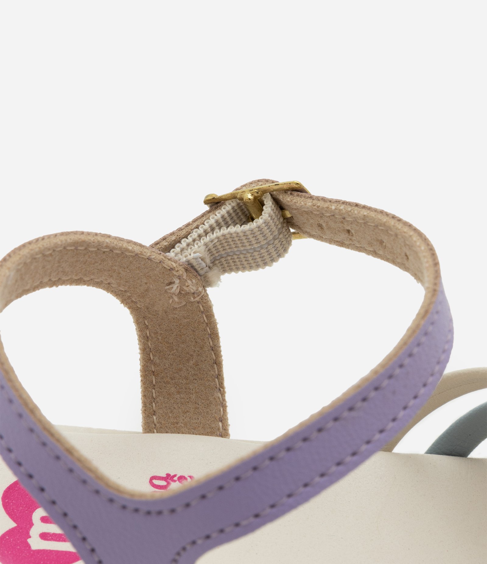 Sandália Infantil em PU com Solado Tratorado Molekinha - Tam 20 ao 25 Multicores 5