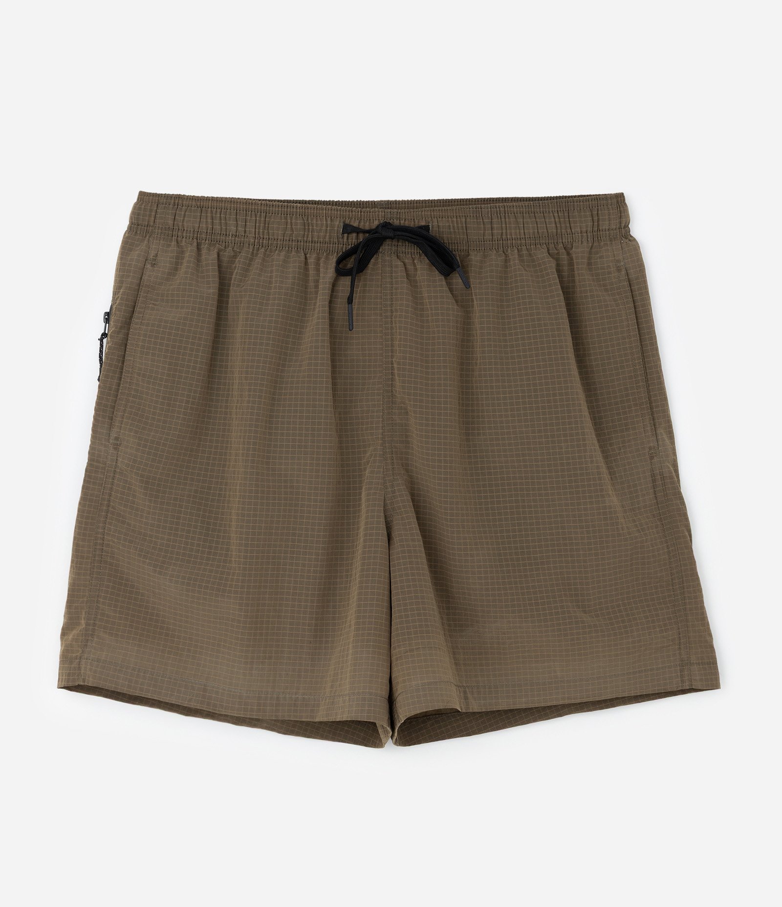 Bermuda de Banho em Poliamida com Tecnologia Ripstop Verde 5