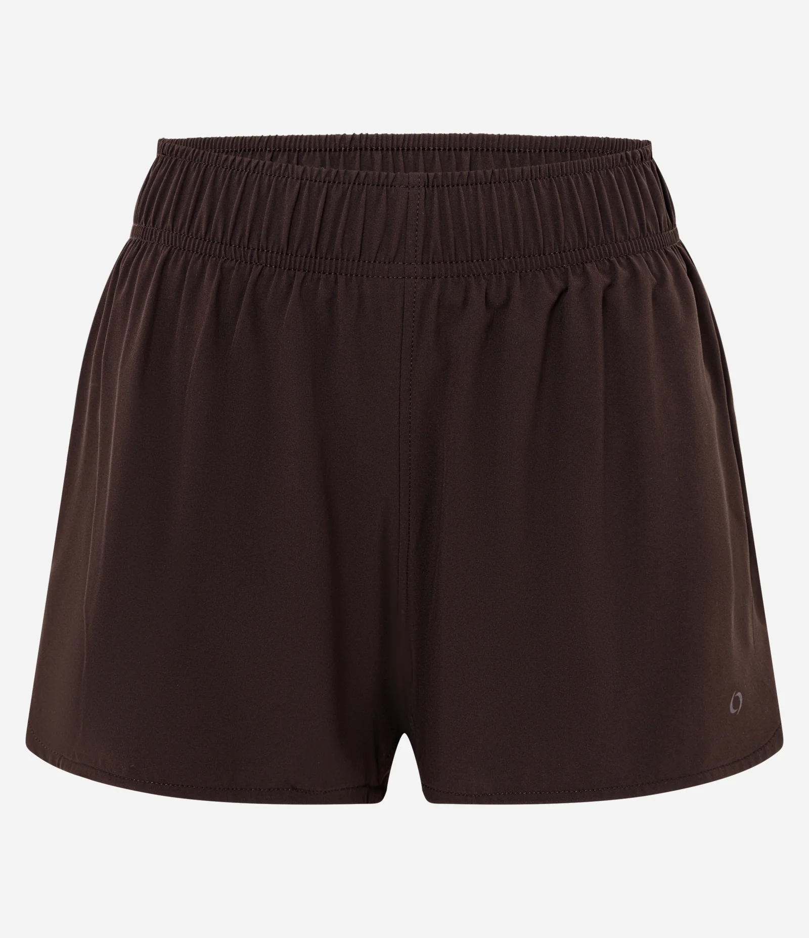 Bermuda Runner Esportiva com Bolsinho Funcional Marrom 1