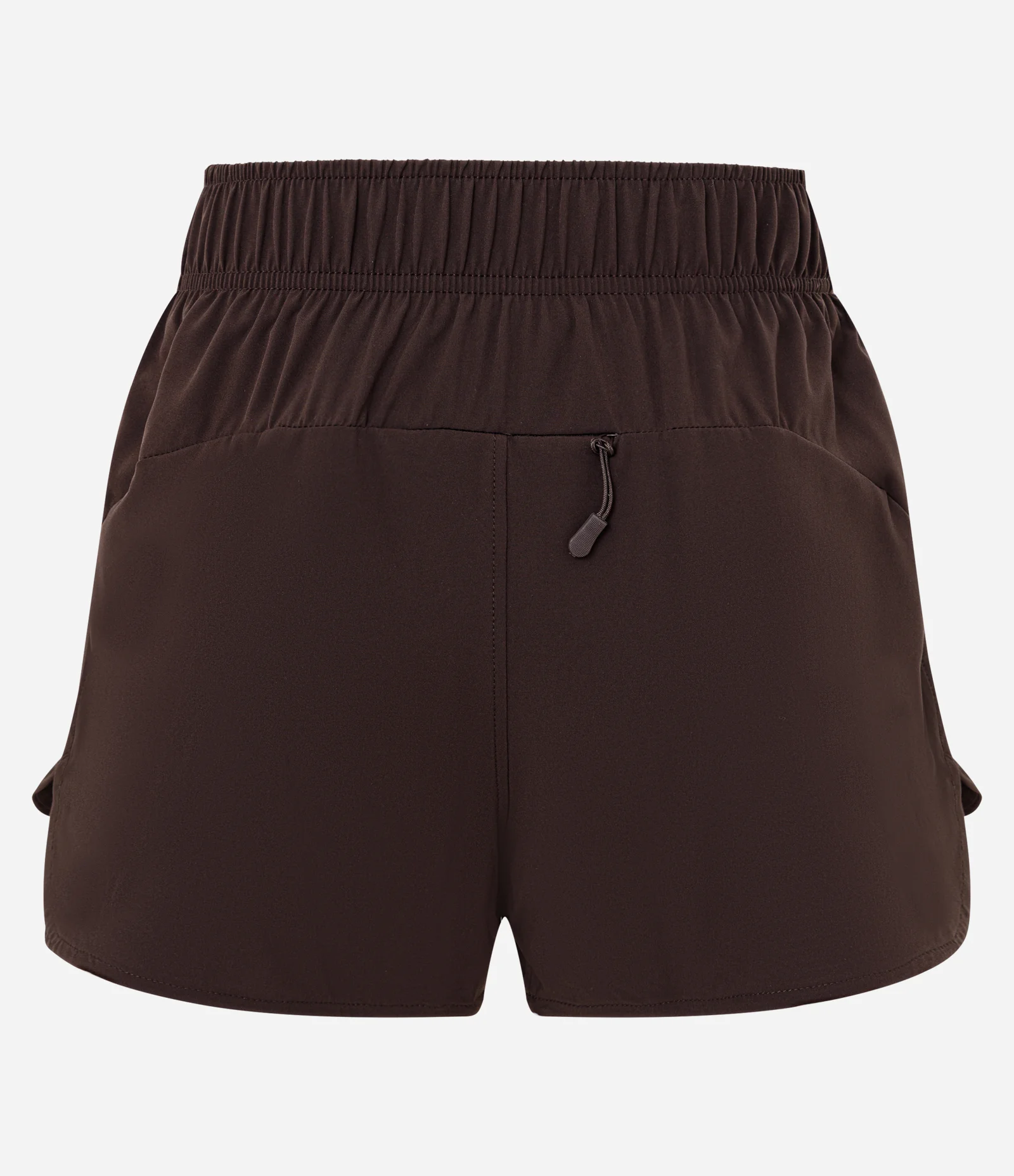 Bermuda Runner Esportiva com Bolsinho Funcional Marrom 2