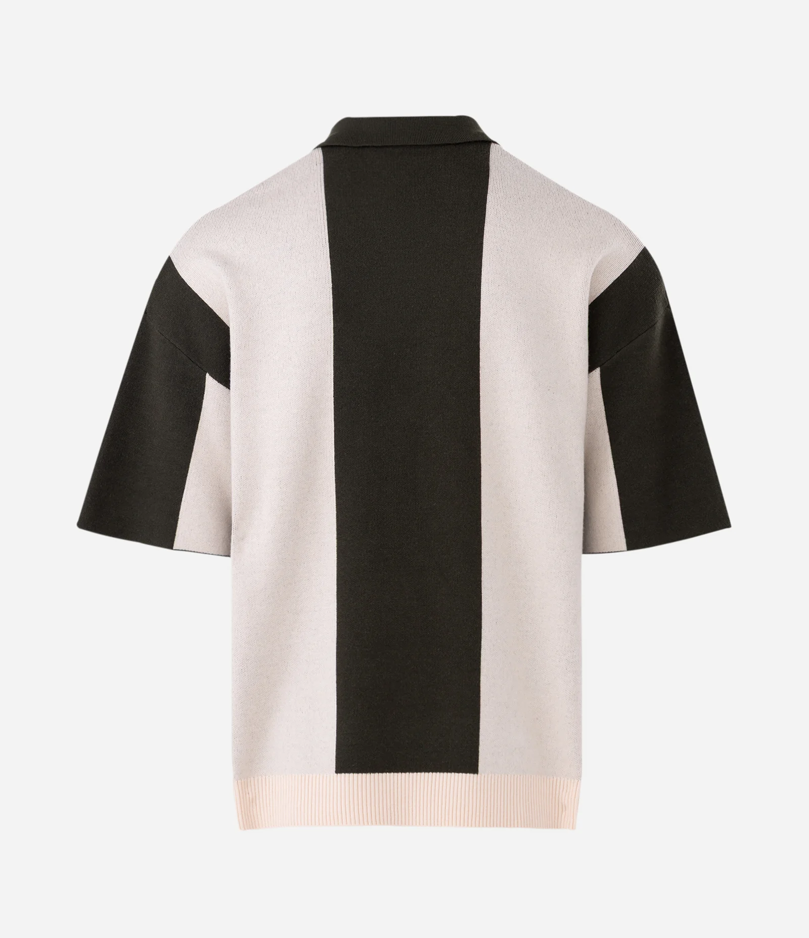 Camiseta Manga Curta em Tricô com Gola Polo e Lettering World Moment Verde 2