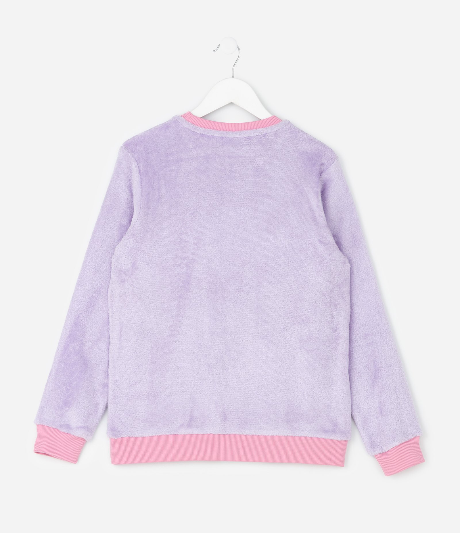 Pijama Infantil com Lettering Bordado e Paetês – Tam 5 a 14 Anos Multicores 3