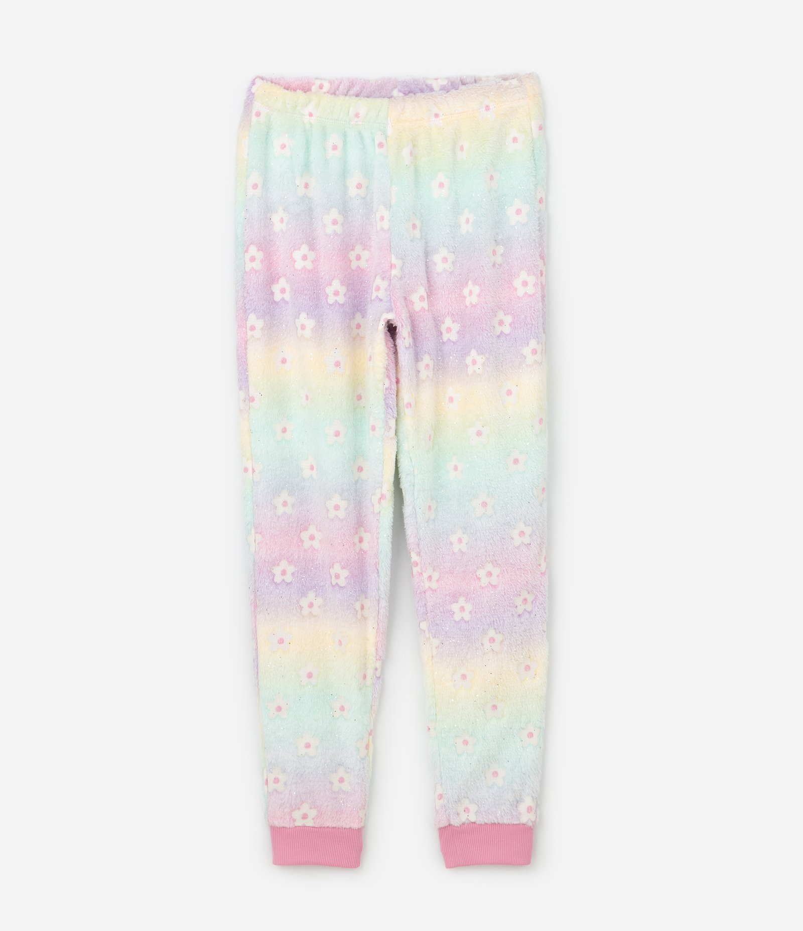 Pijama Infantil com Lettering Bordado e Paetês – Tam 5 a 14 Anos Multicores 4