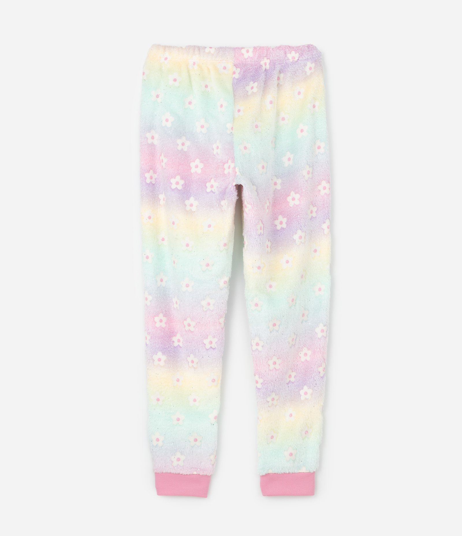 Pijama Infantil com Lettering Bordado e Paetês – Tam 5 a 14 Anos Multicores 5