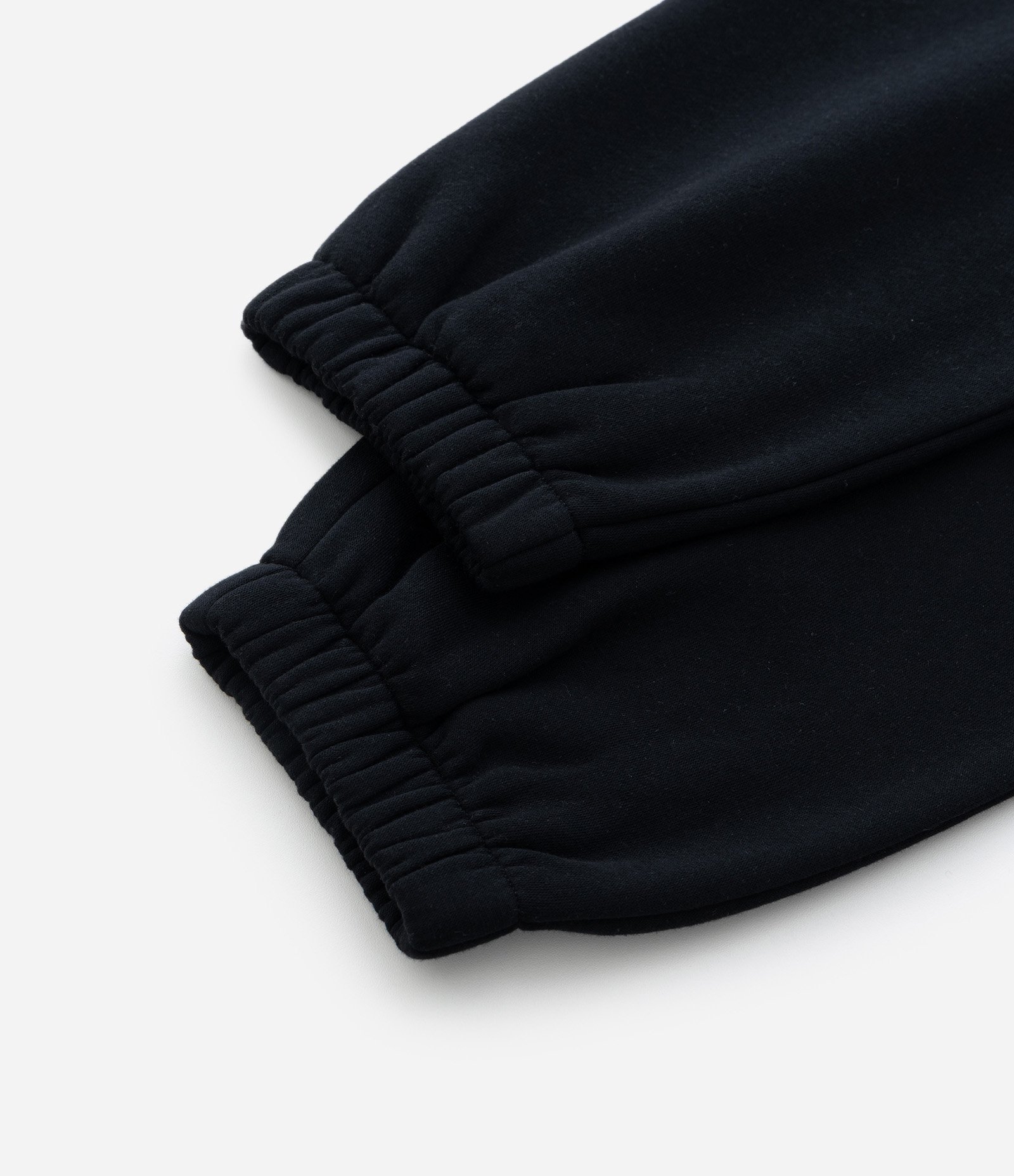 Calça Jogger em Moletom com Cós com Elástico Preto 4