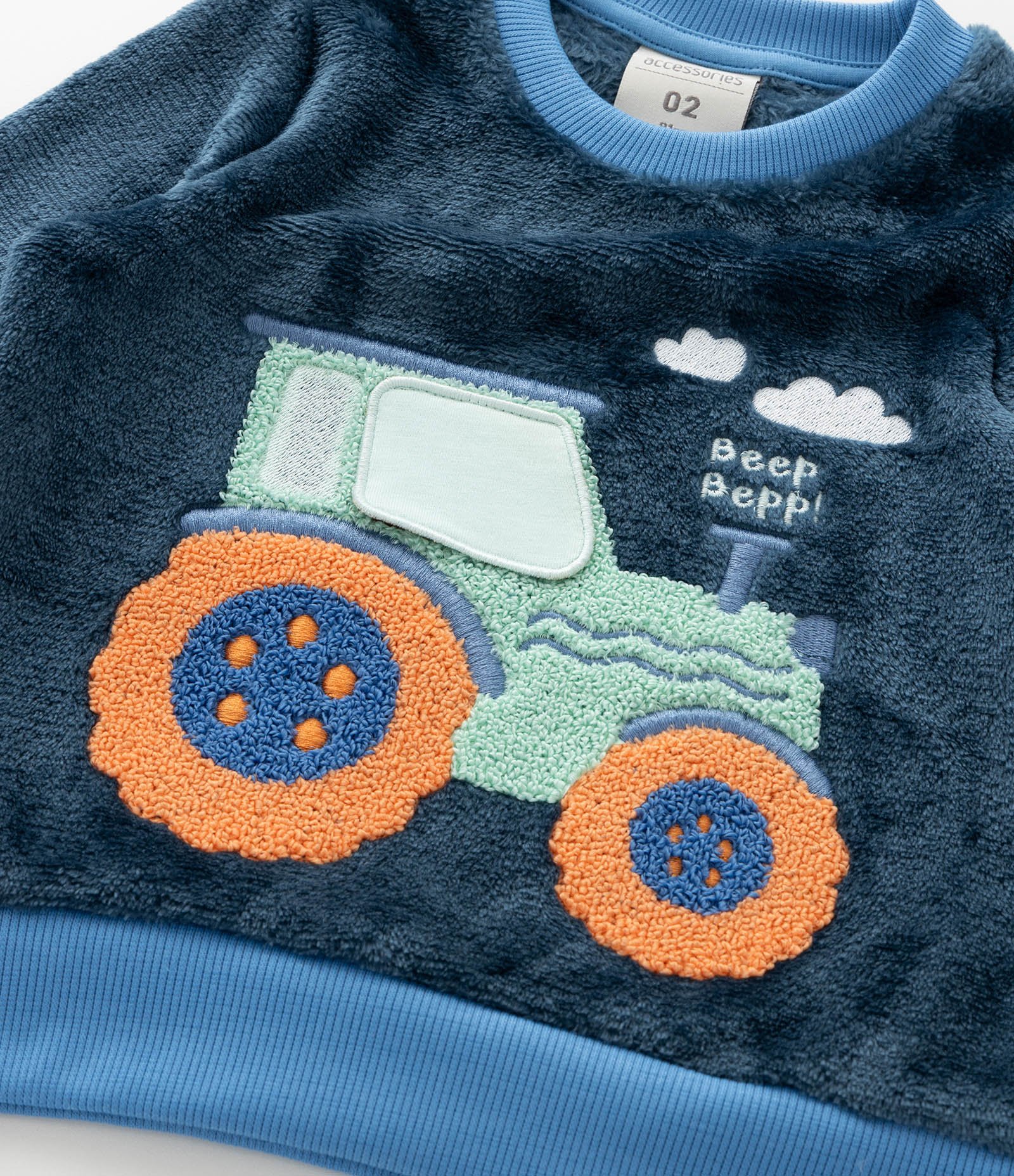 Pijama Longo Infantil com Estampa de Carrinho - Tam 1 a 4 Anos Multicores 12
