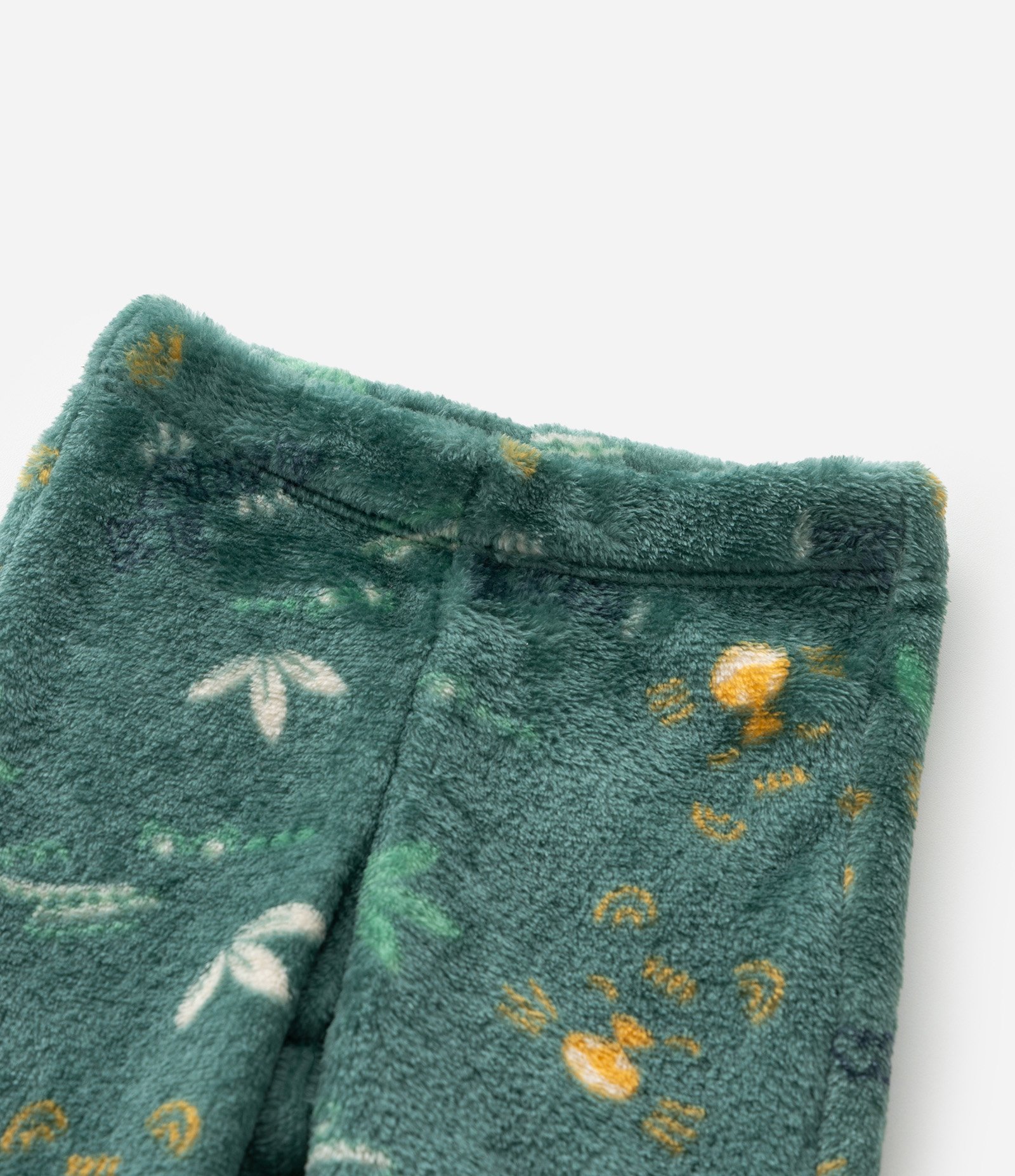 Pijama Infantil com Estampa Animais e Blocos de Cores – Tam 1 a 4 Anos Verde 8