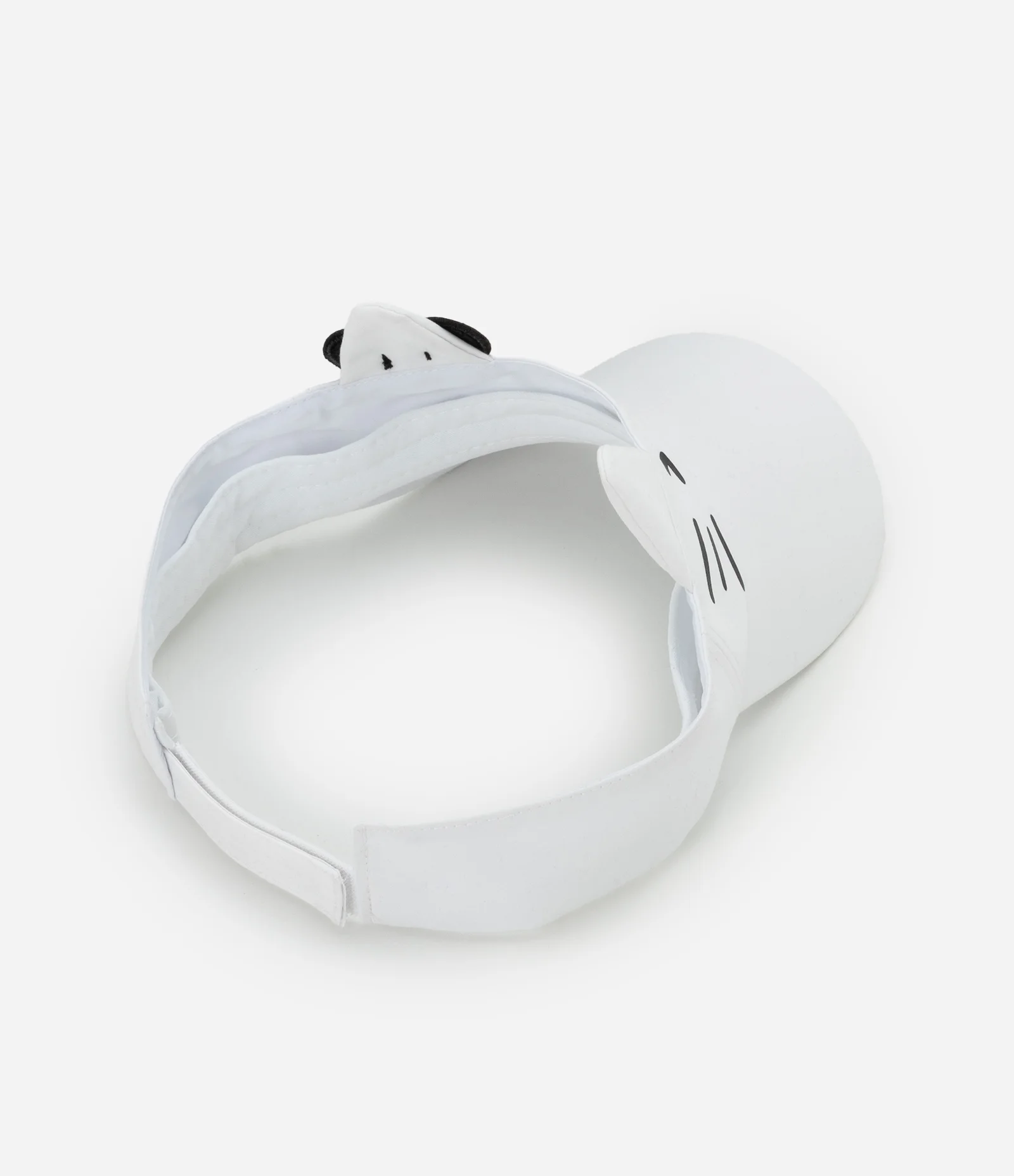 Viseira Infantil com Estampa da Hello Kitty - Tam Único Branco 2