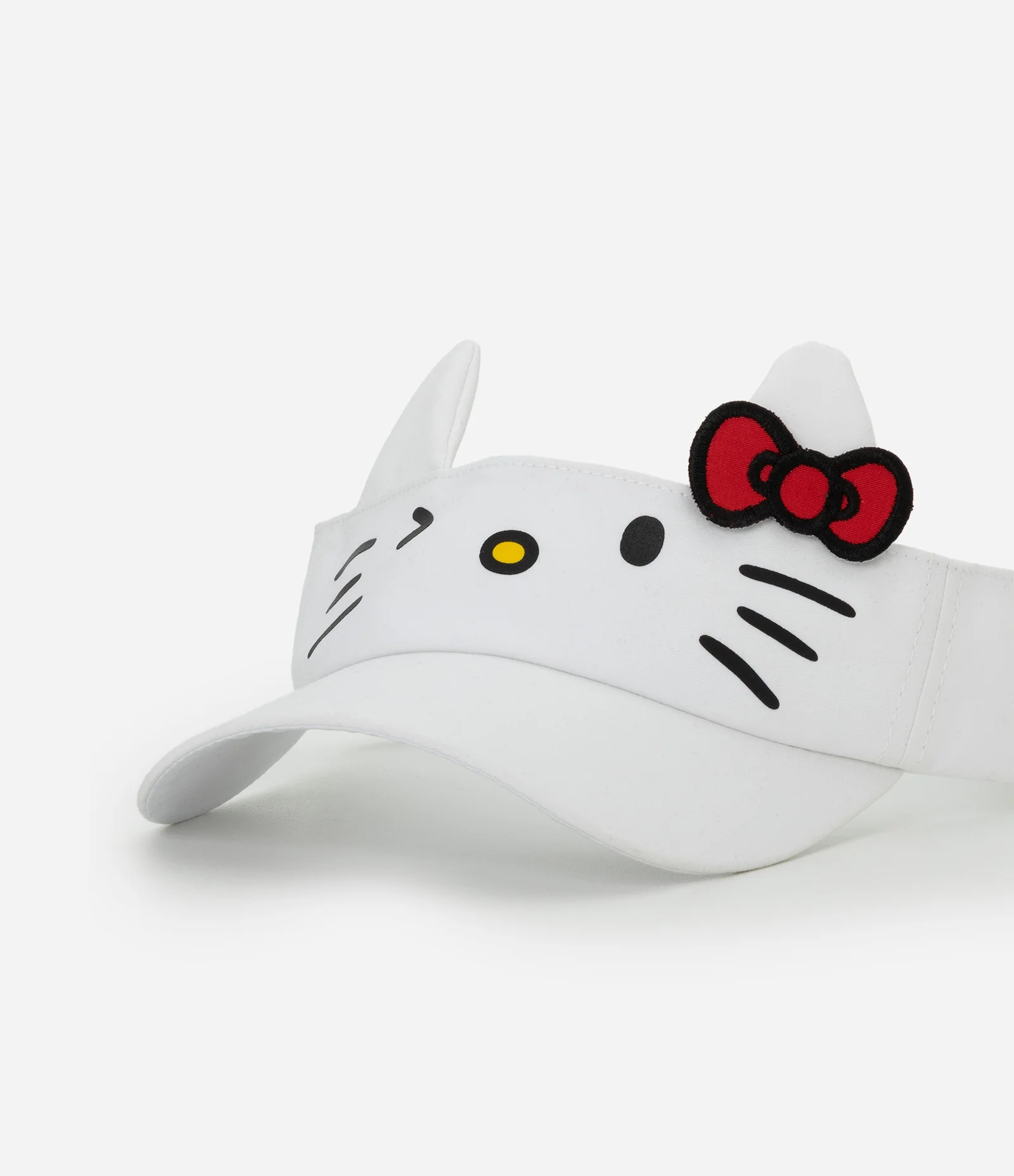 Viseira Infantil com Estampa da Hello Kitty - Tam Único Branco 4
