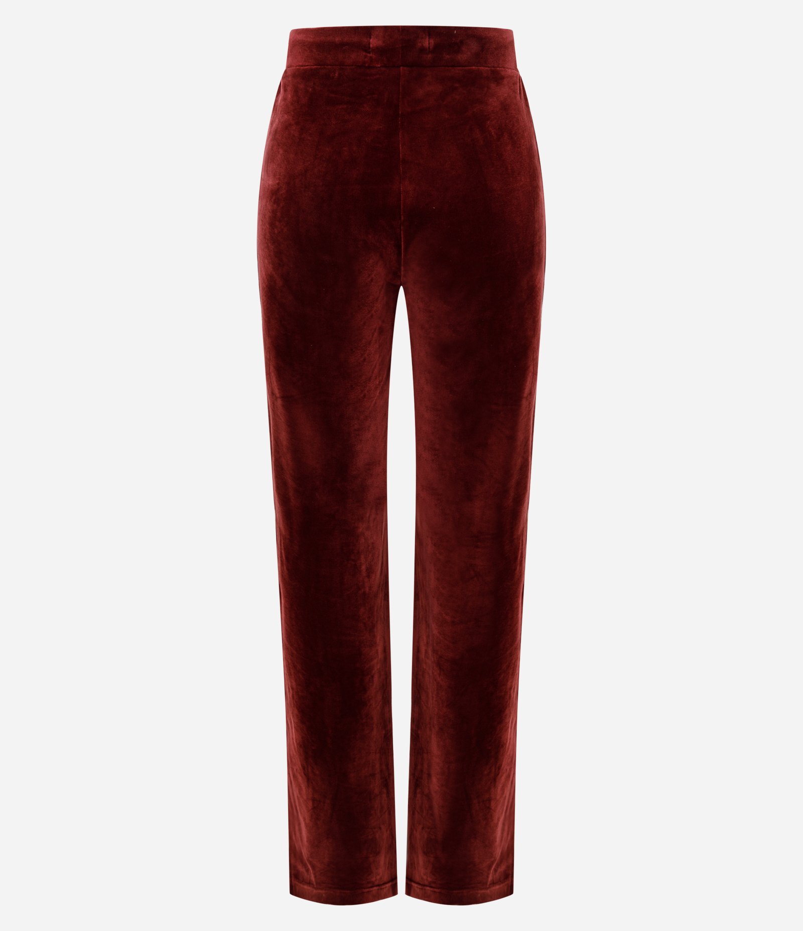 Calça Moletom em Plush com Cós Ajustável Vermelho 3