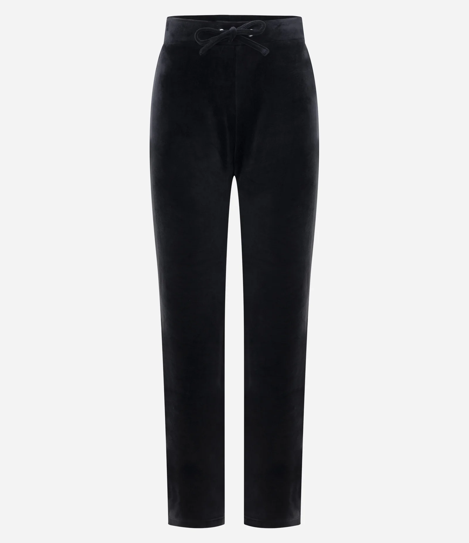Calça Moletom em Plush com Cós Ajustável Preto 1