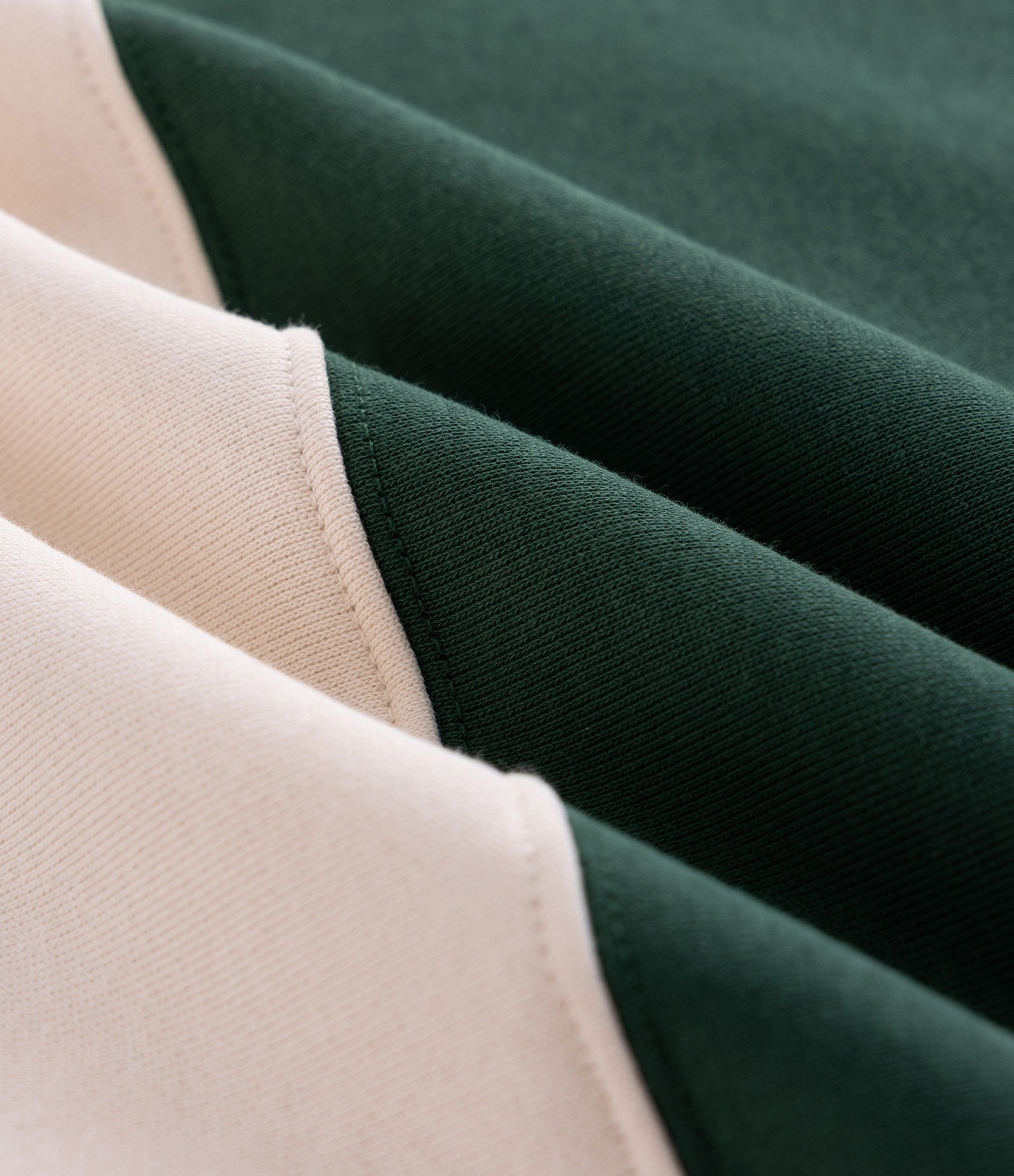 Moletom com Gola Polo e Estampa Listrada Verde/Branco 4