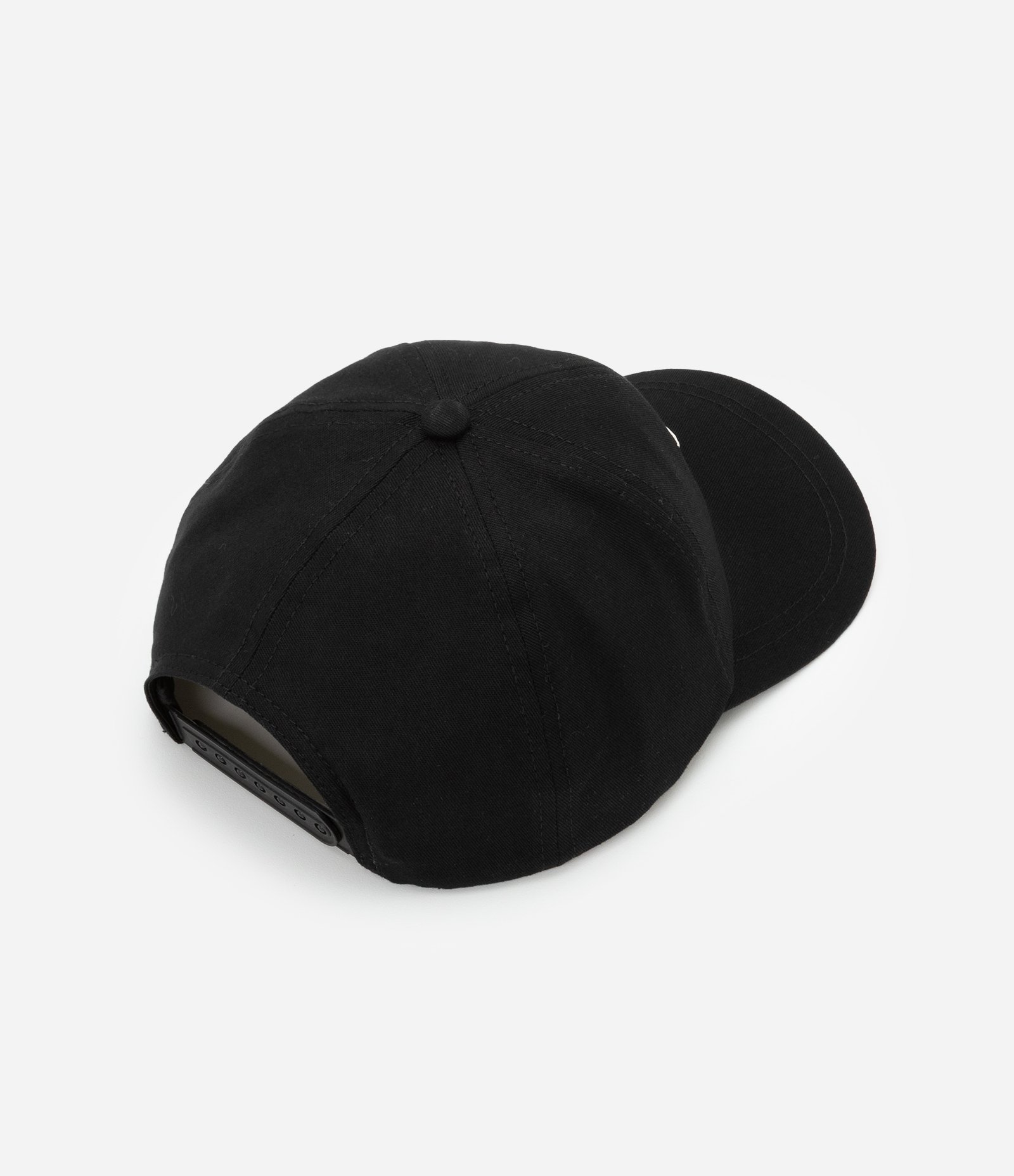 Boné Infantil Aba Curva em Algodão com Estampa Bordada NY Preto 2