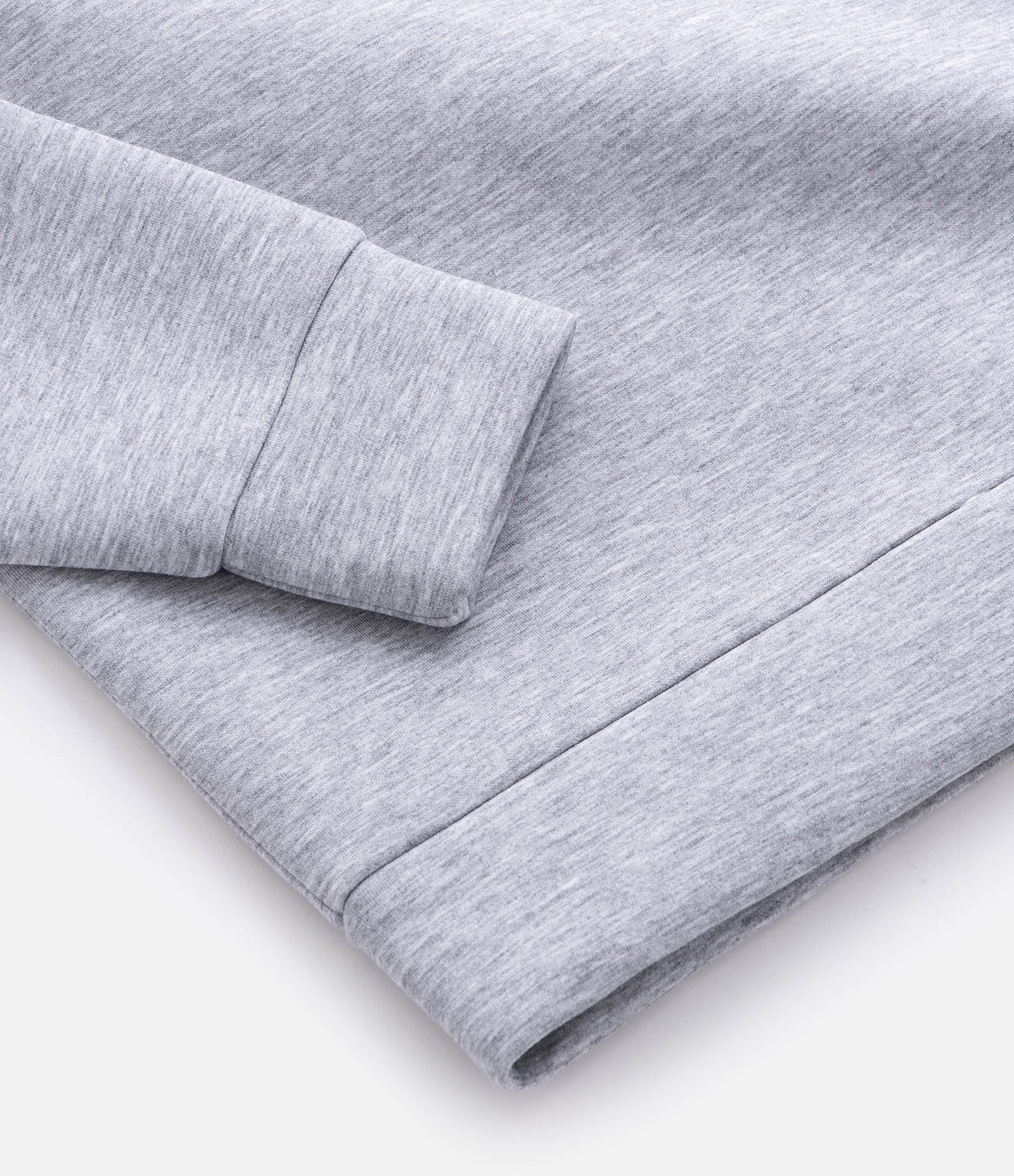 Blusão em Meia Malha Liso com Zíper na Gola Cinza 8