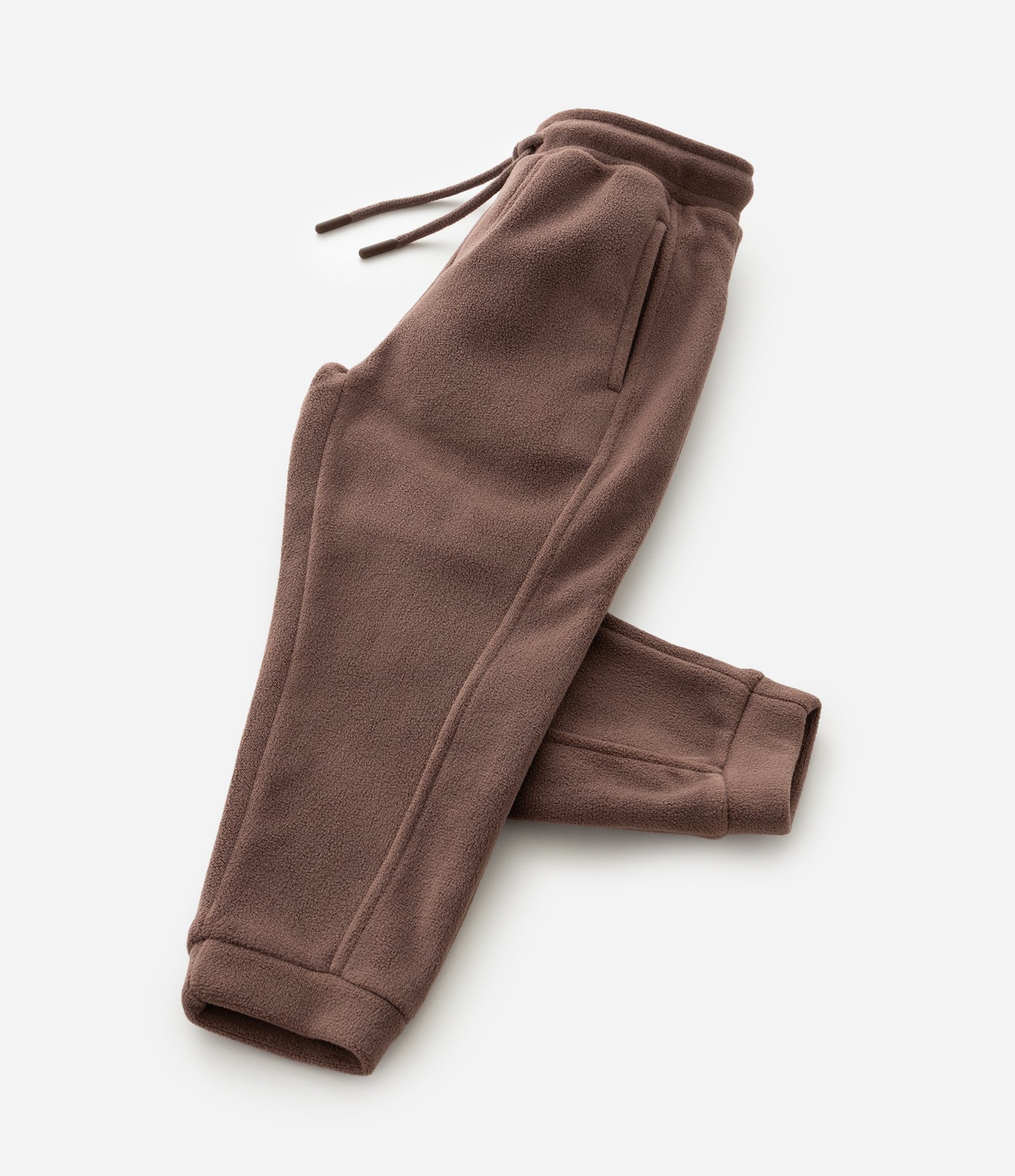 Calça Infantil em Moletom Felpado - Tam 1 a 6 Anos Marrom 5