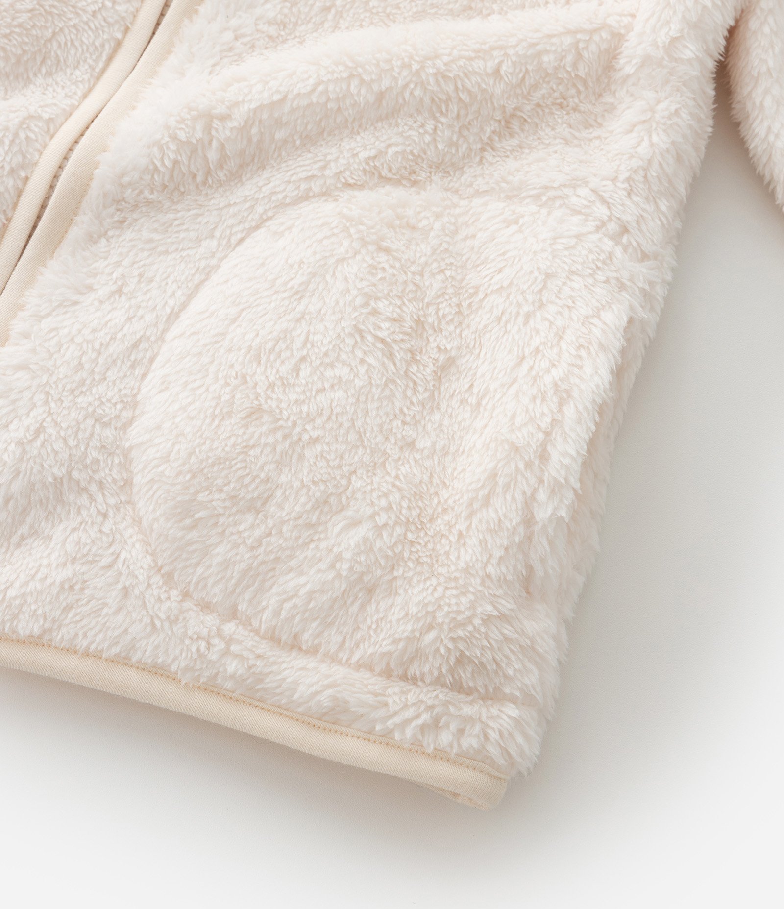 Jaqueta Infantil Pesada com Gola alta e Bolsos Off White 4