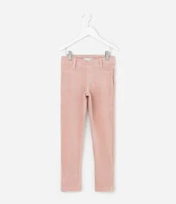 Calça Infantil Legging em Veludo Cotelê – Tam 1 a 6 Anos