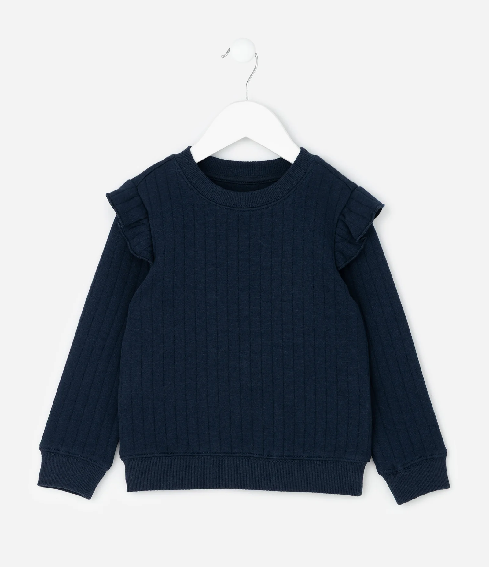 Conjunto Infantil Matelassê com Casaco e Calça – Tam 1 a 5/6 Anos Azul Marinho 2