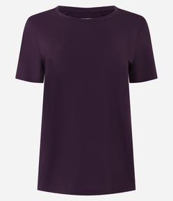 Camiseta Esportiva Manga Curta em Poliamida