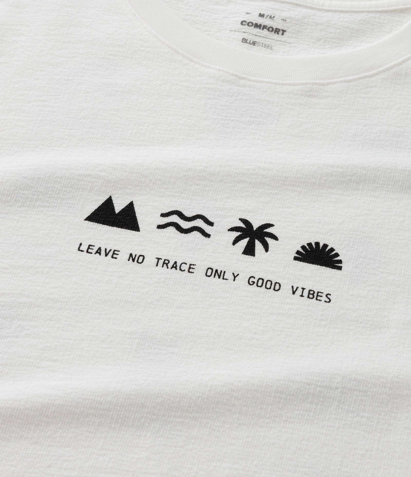 Regata Comfort em Algodão Texturizado com Estampa Lettering Branco 9