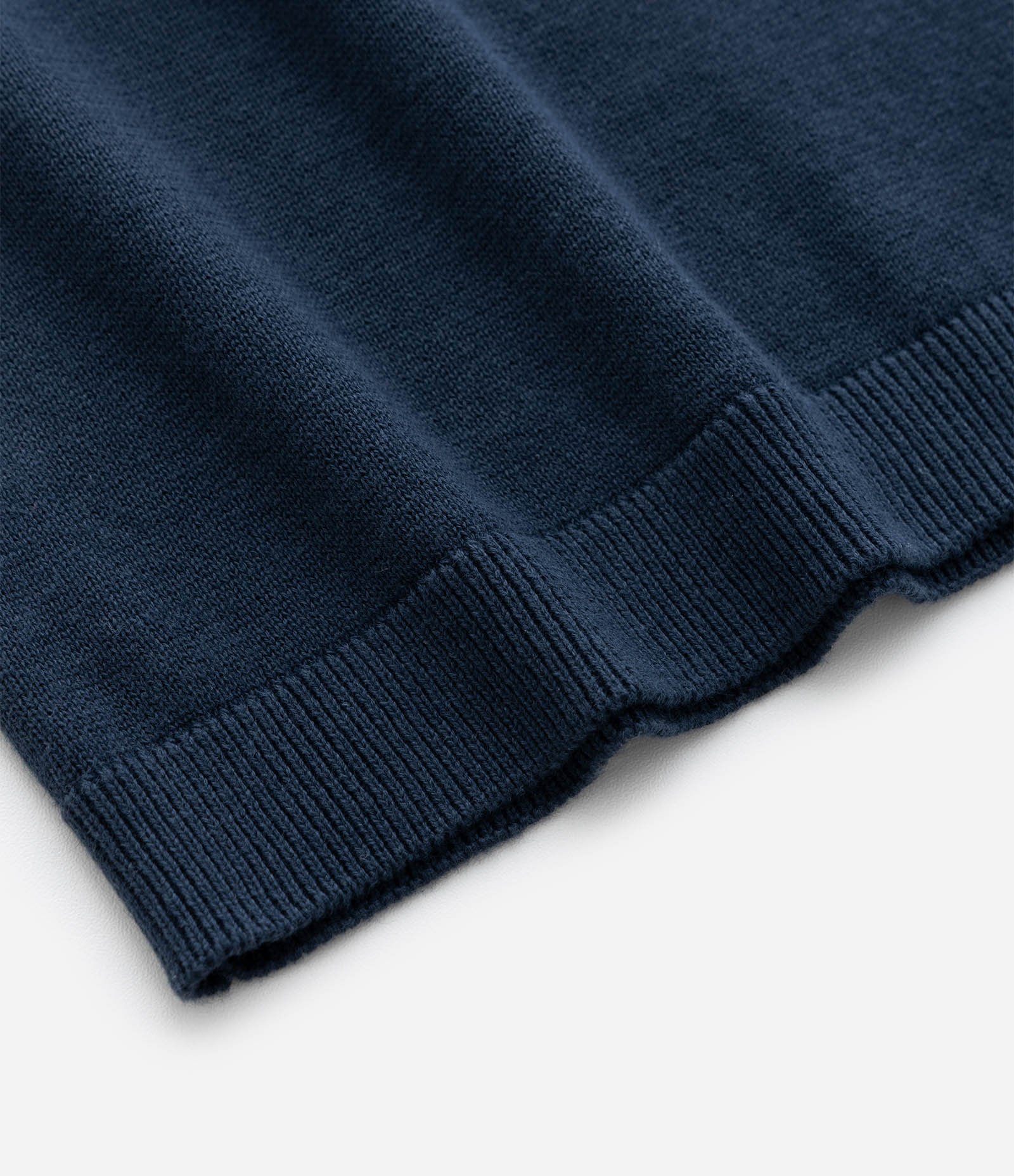 Camiseta Polo Infantil com Detalhe em Retilínea – Tam 5 a 14 Anos Azul Marinho 7