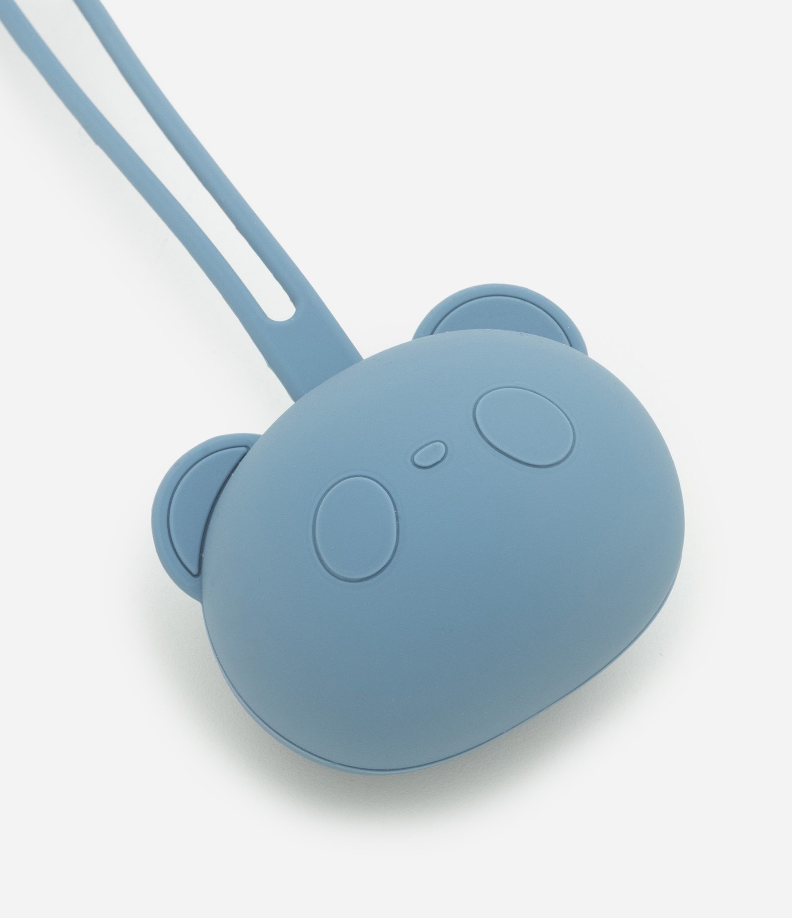 Estojo Infantil em Silicone para Chupeta – Tam U Azul Acinzentado 3