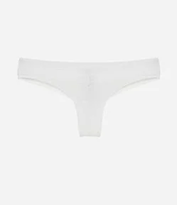 Calcinha Biquíni em Modal com Renda
