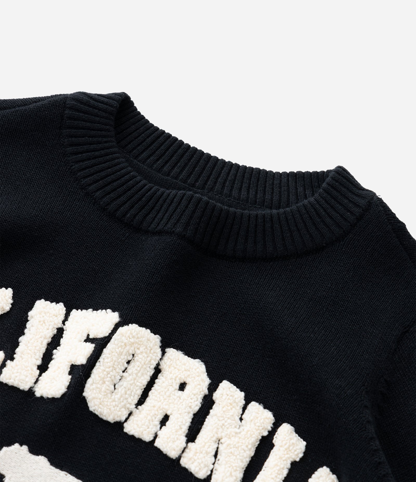 Casaco Infantil Texturizado com Bordado de Chenille – Tam 5 a 14 Anos Preto 6