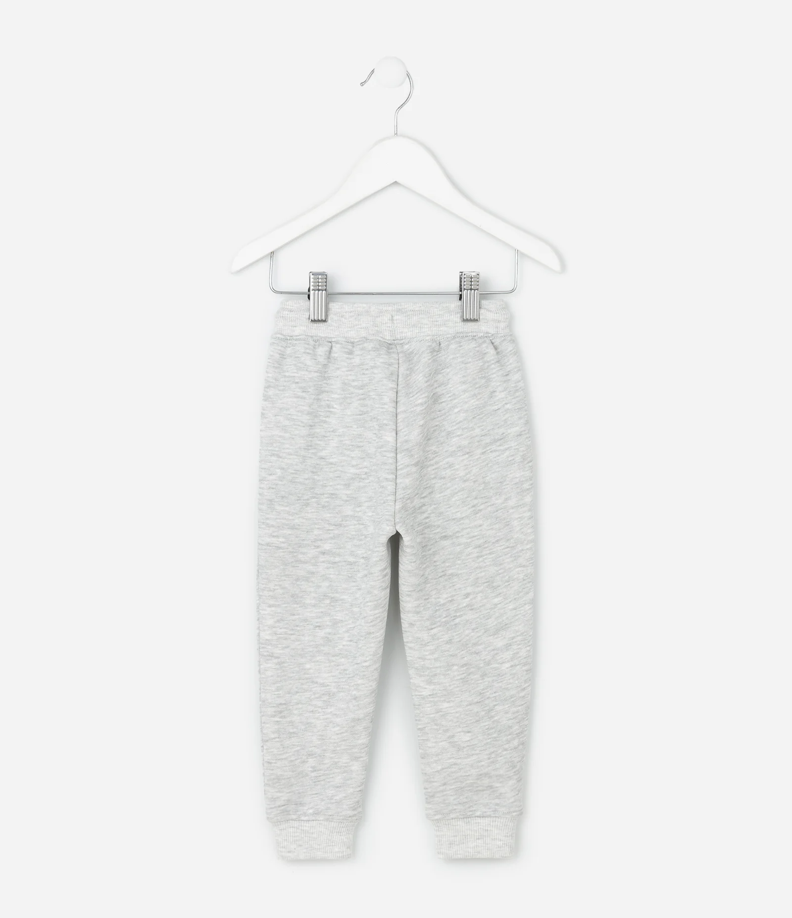 Conjunto Infantil com Detalhes de Bichinho – Tam 1 a 5/6 Anos Cinza Claro 2