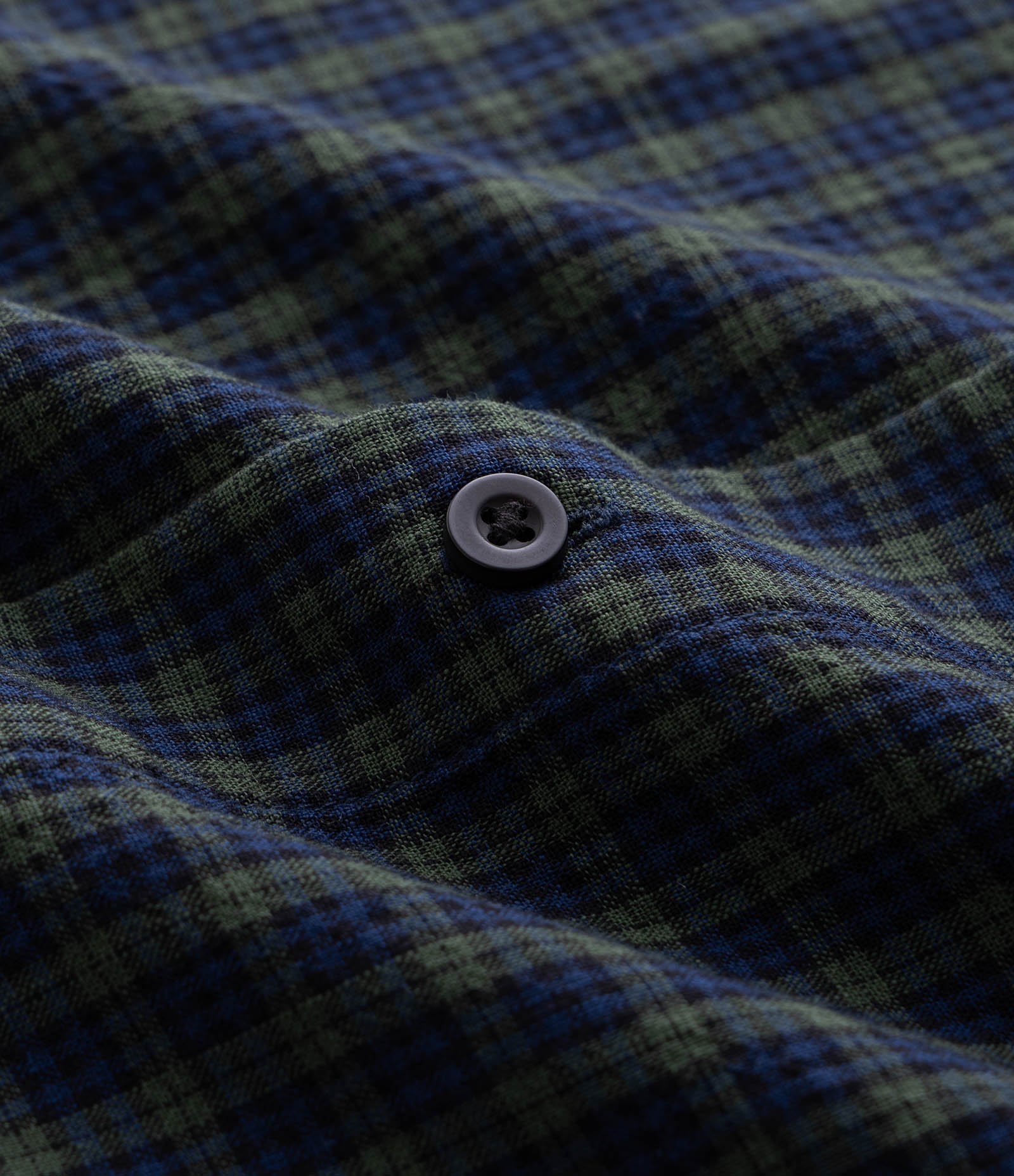 Camisa Manga Longa em Flanela com Estampa Xadrez e Lettering Verde 7