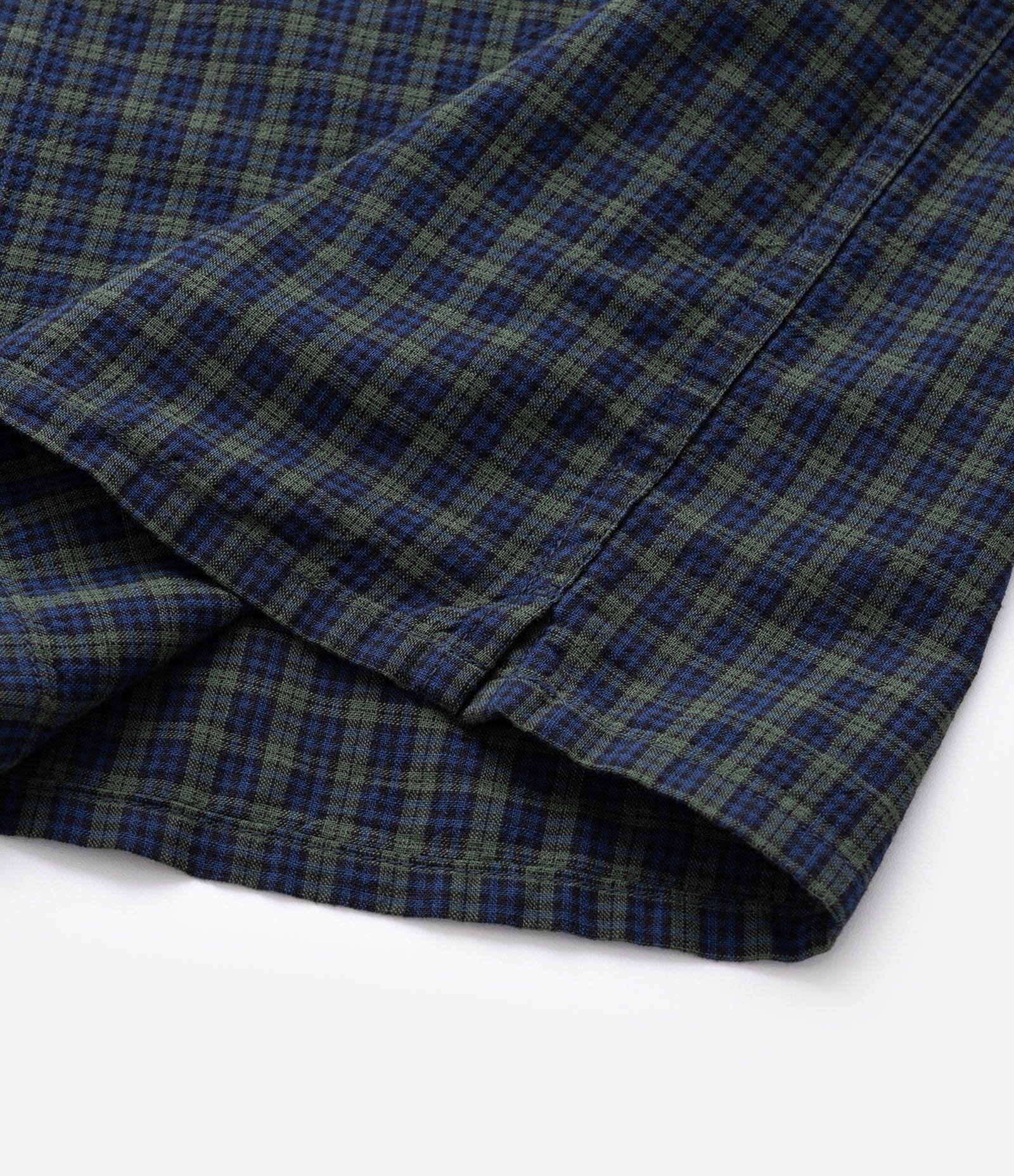 Camisa Manga Longa em Flanela com Estampa Xadrez e Lettering Verde 11