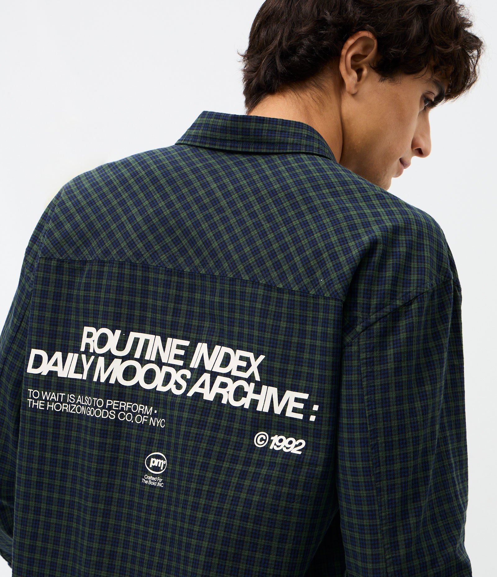 Camisa Manga Longa em Flanela com Estampa Xadrez e Lettering Verde 4