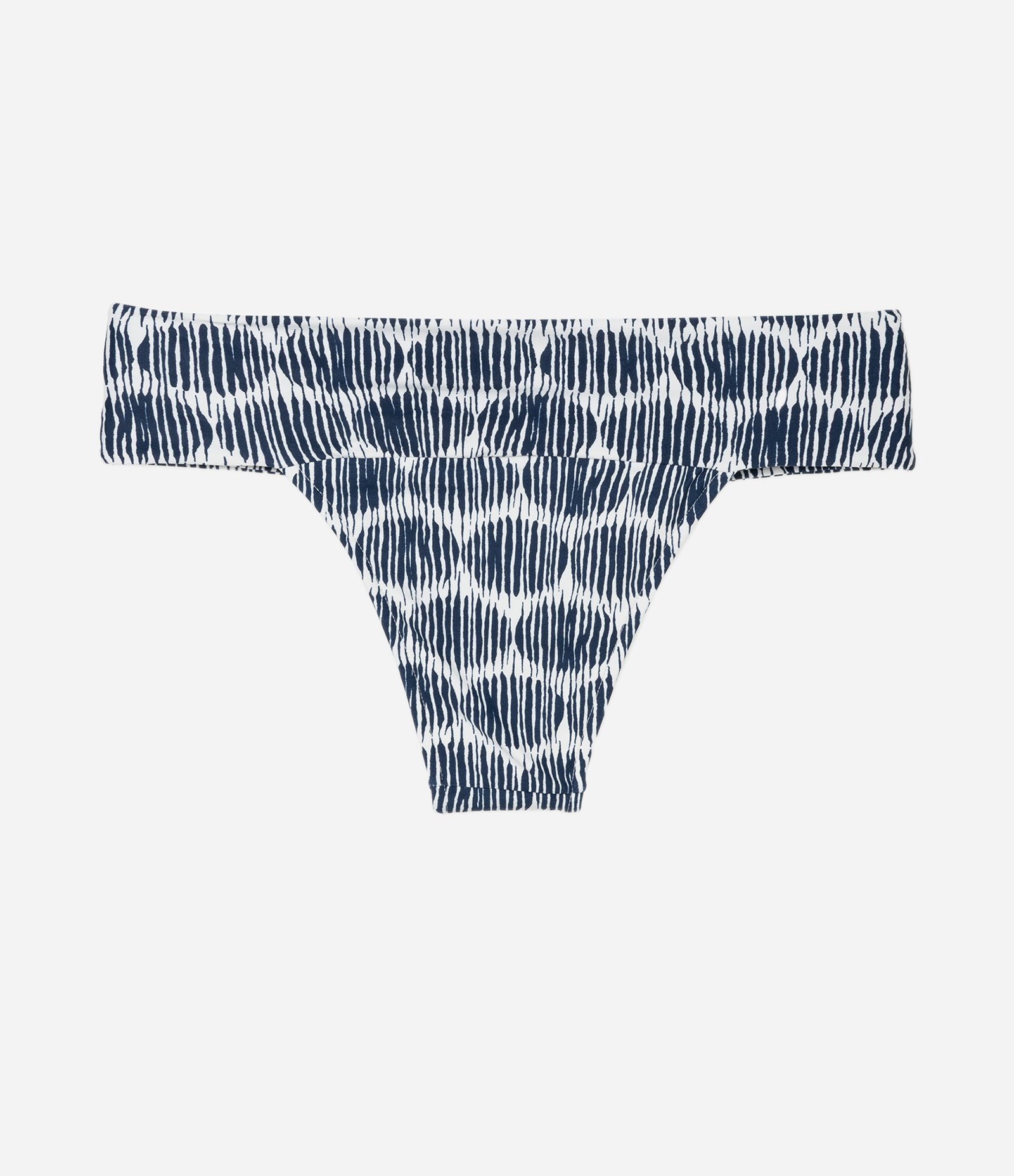 Biquini Pala Larga em Microfibra com Estampa Poá Navy Multicores 6