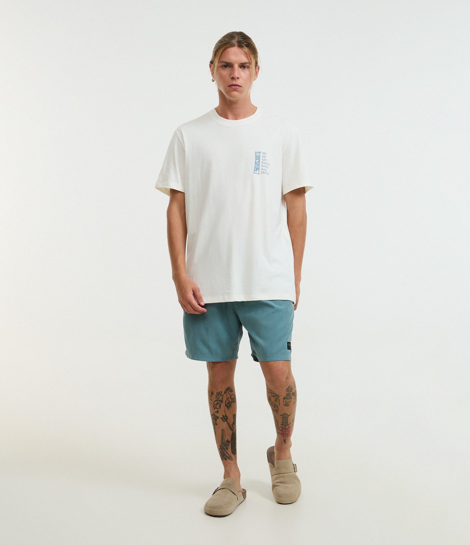 Camiseta Comfort em Algodão com Estampa Photoprint Branco 2